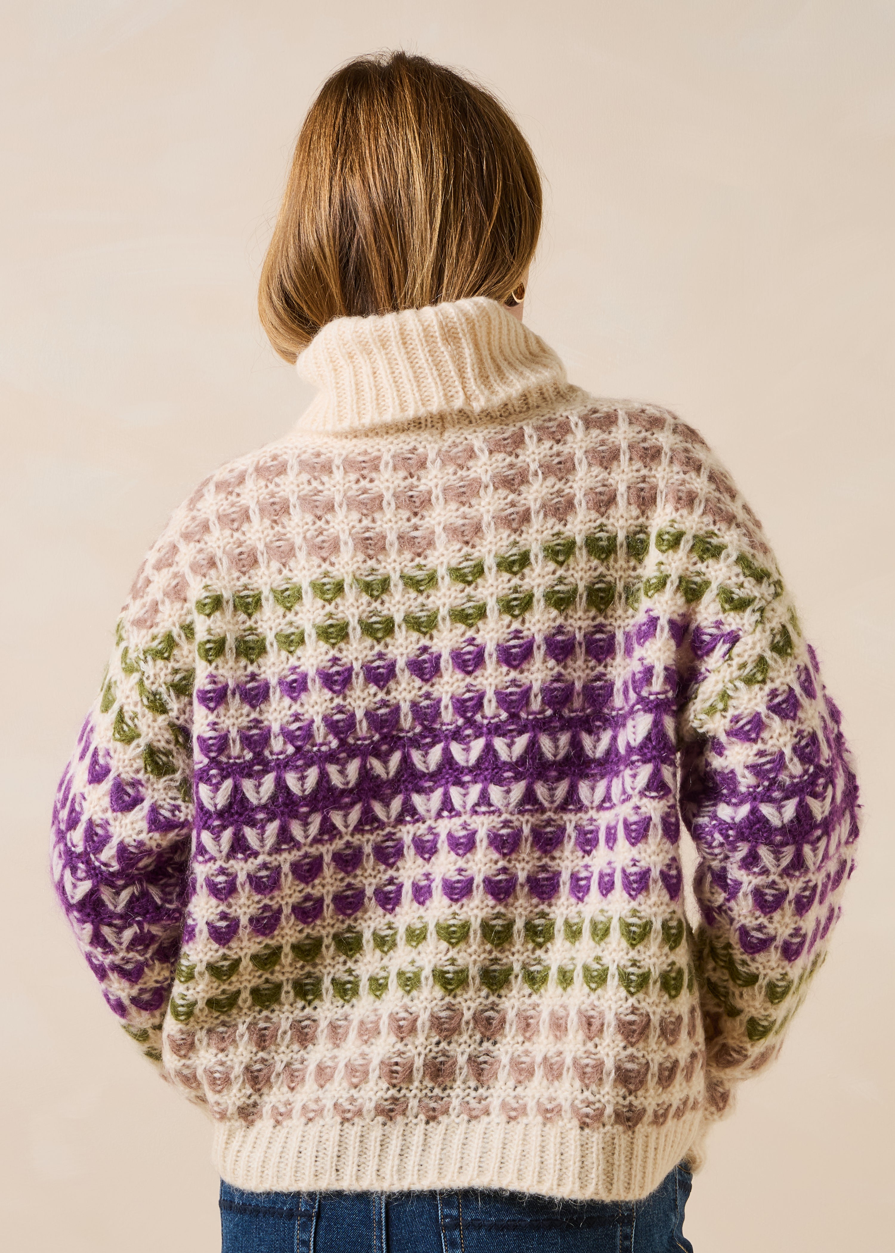 Maglione multicolore