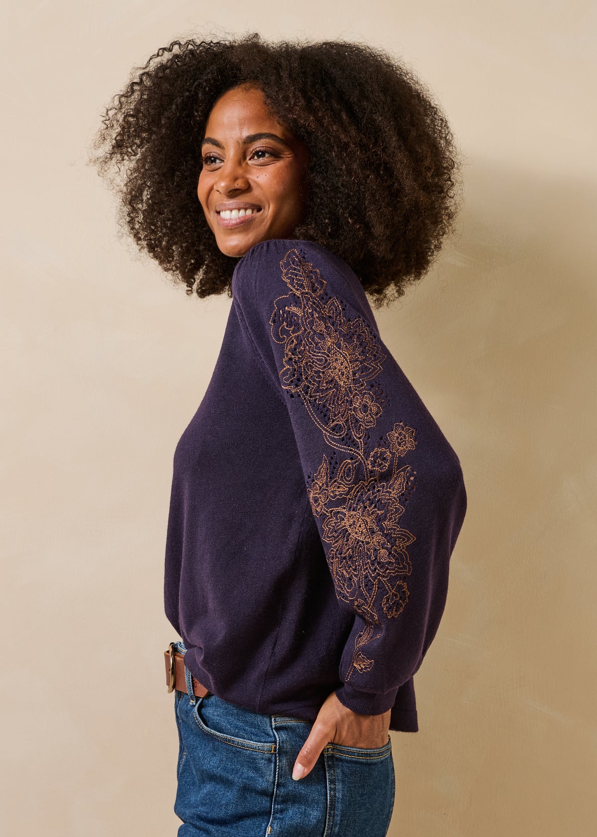Purple sweater - Giacomo