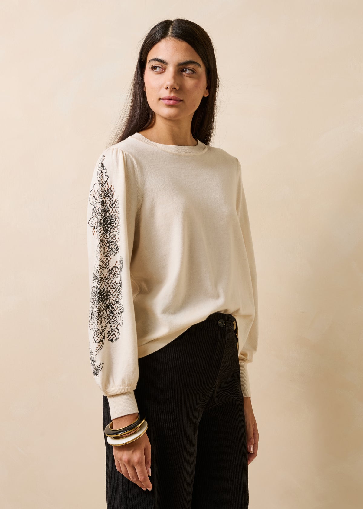 Pull écru - Giacomo