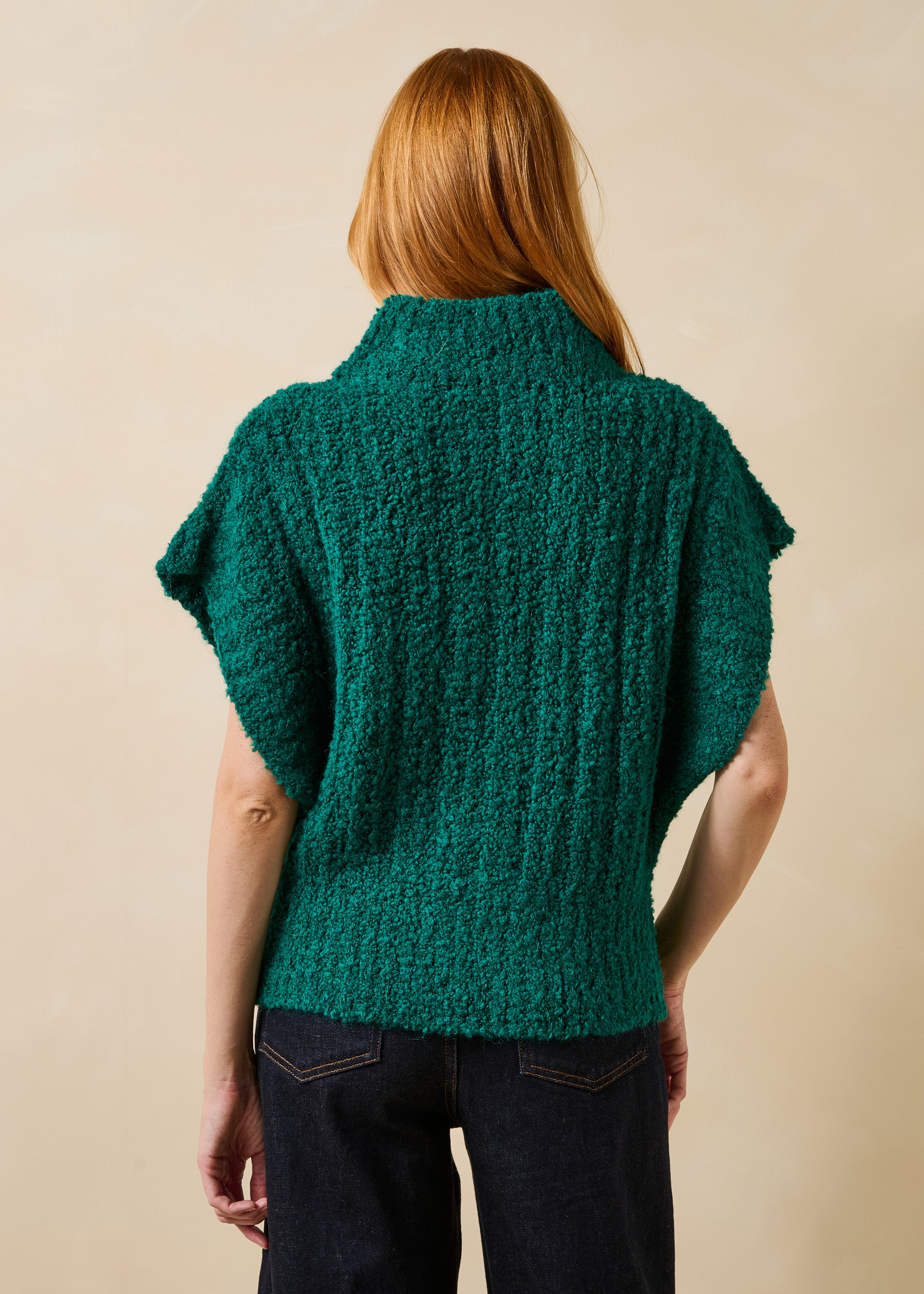 Emerald green sweater
