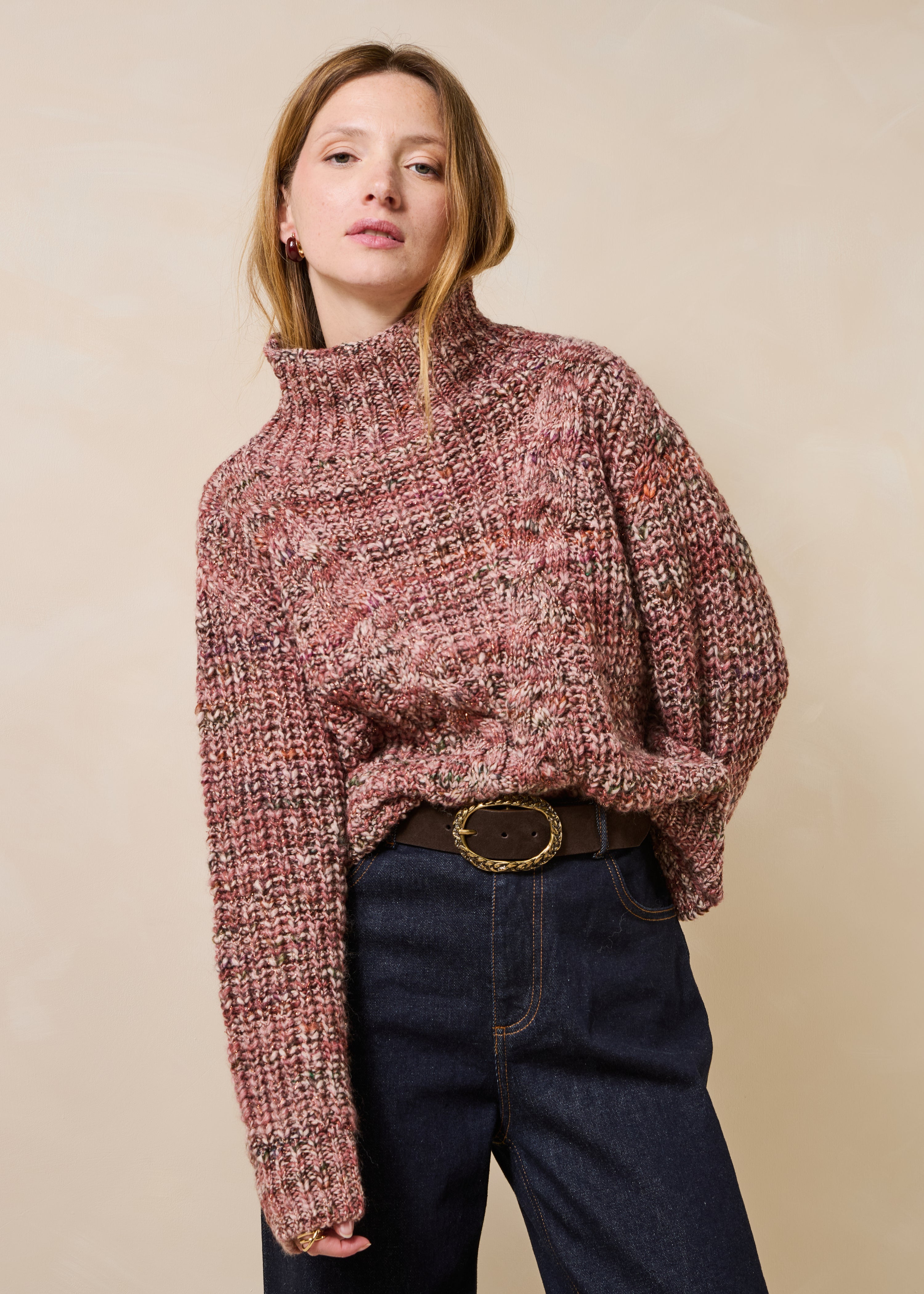 Old rose sweater