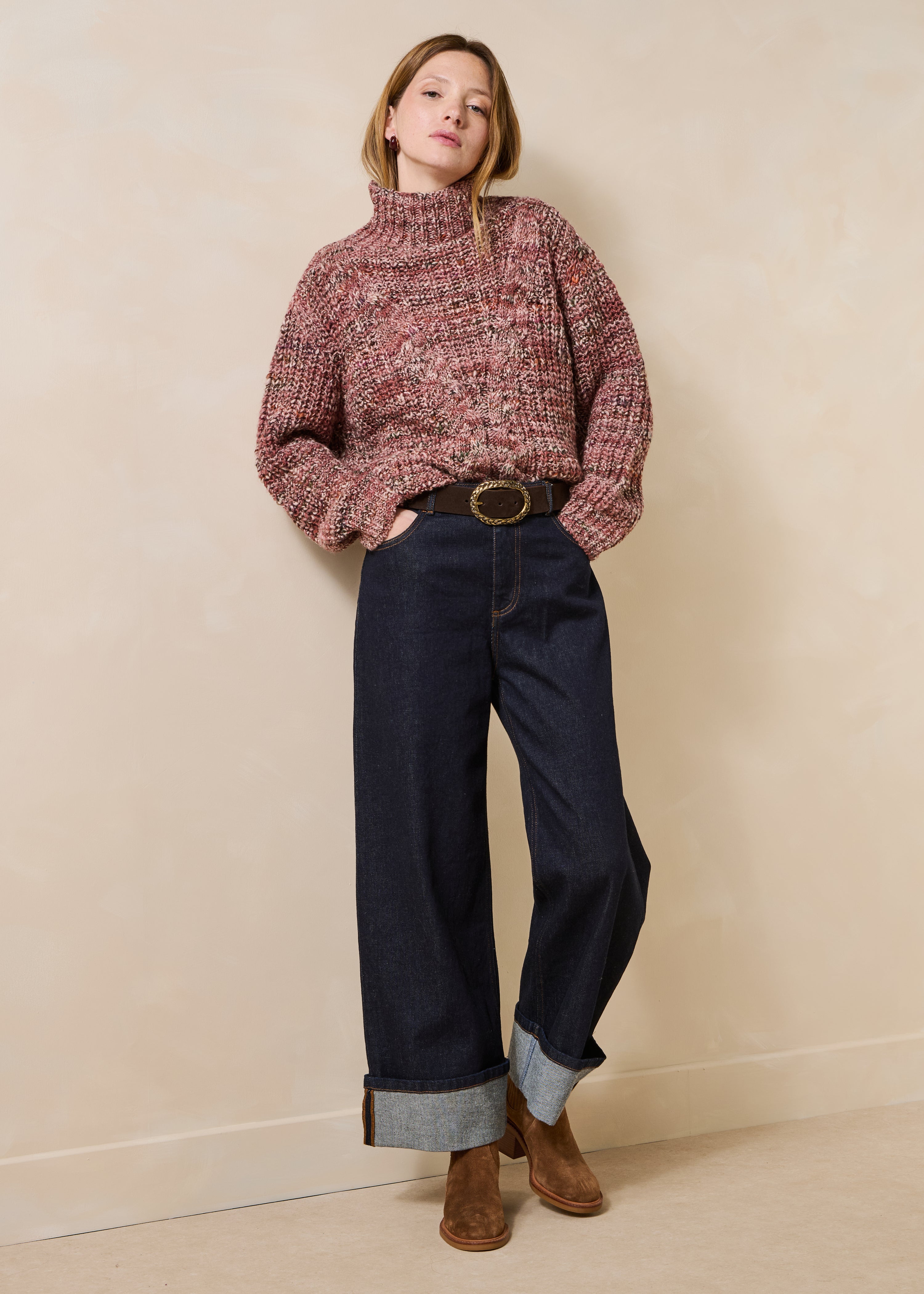 Old rose sweater
