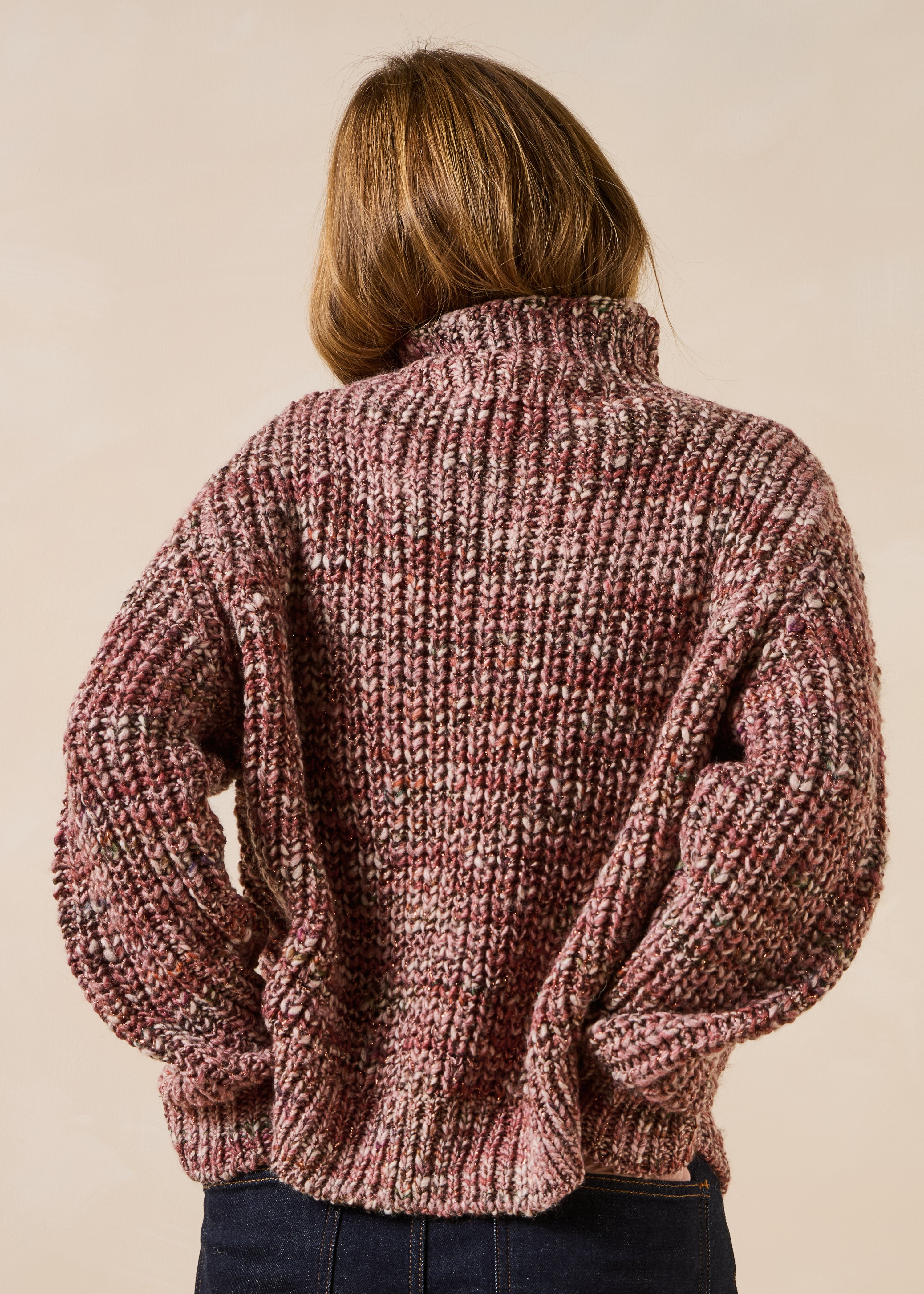 Old rose sweater