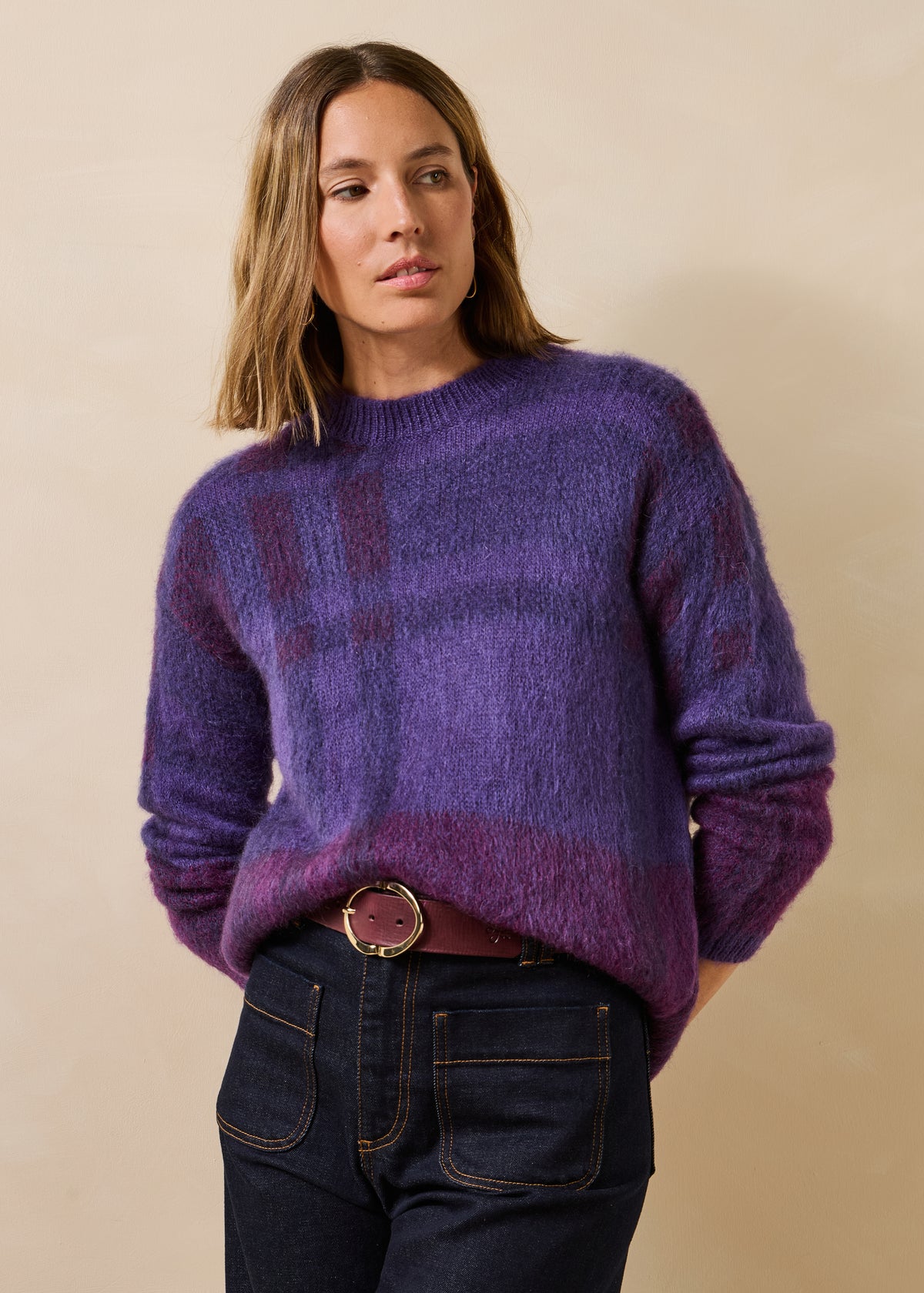 Pullover violett - Gringo