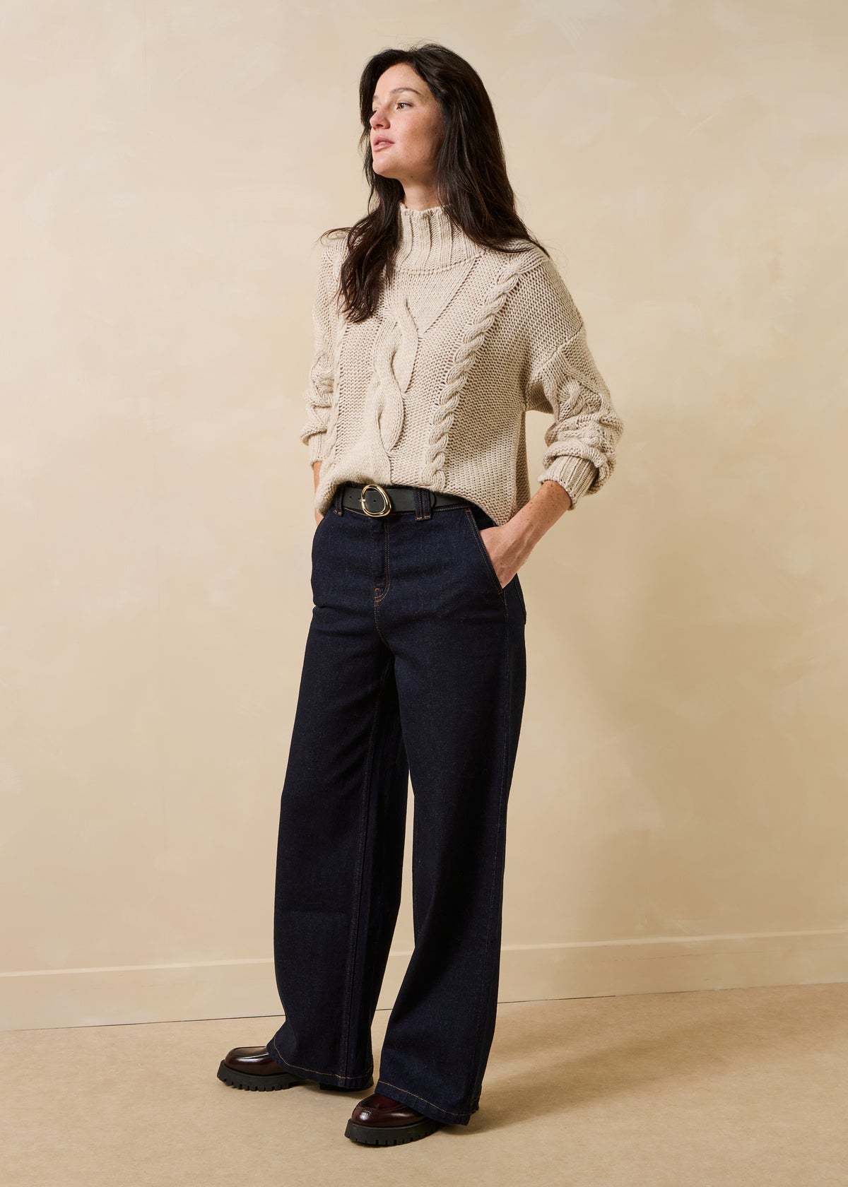 Maglione beige - Grissi
