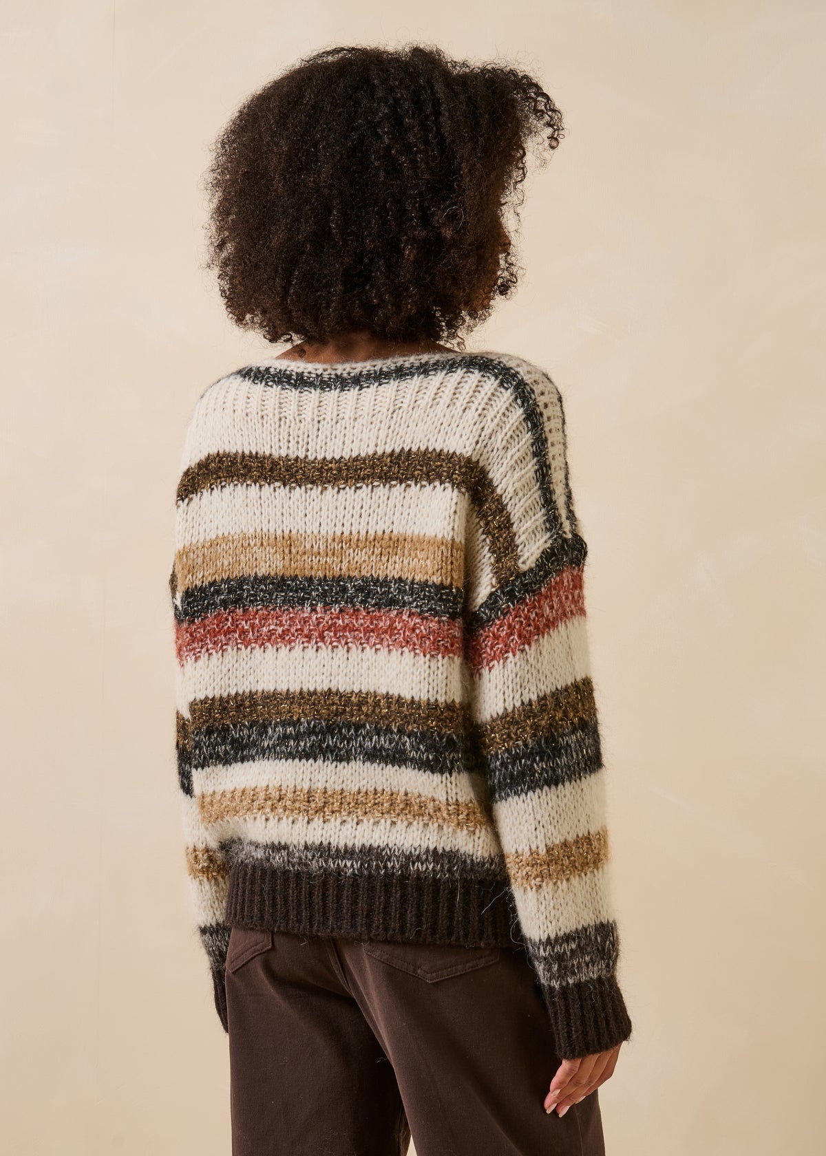 Pull écru et beige - Gurnik