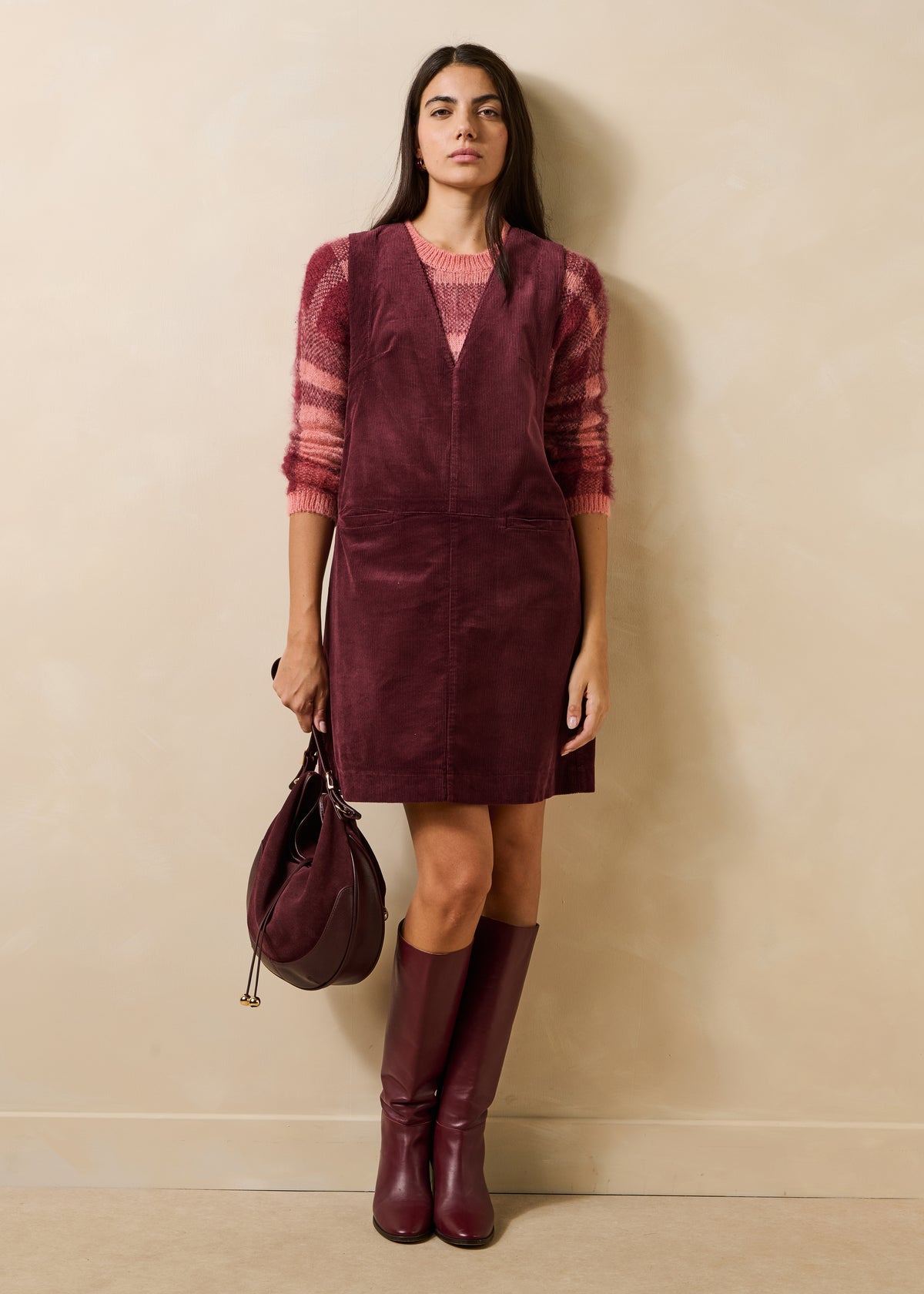 Robe bordeaux - Gaba