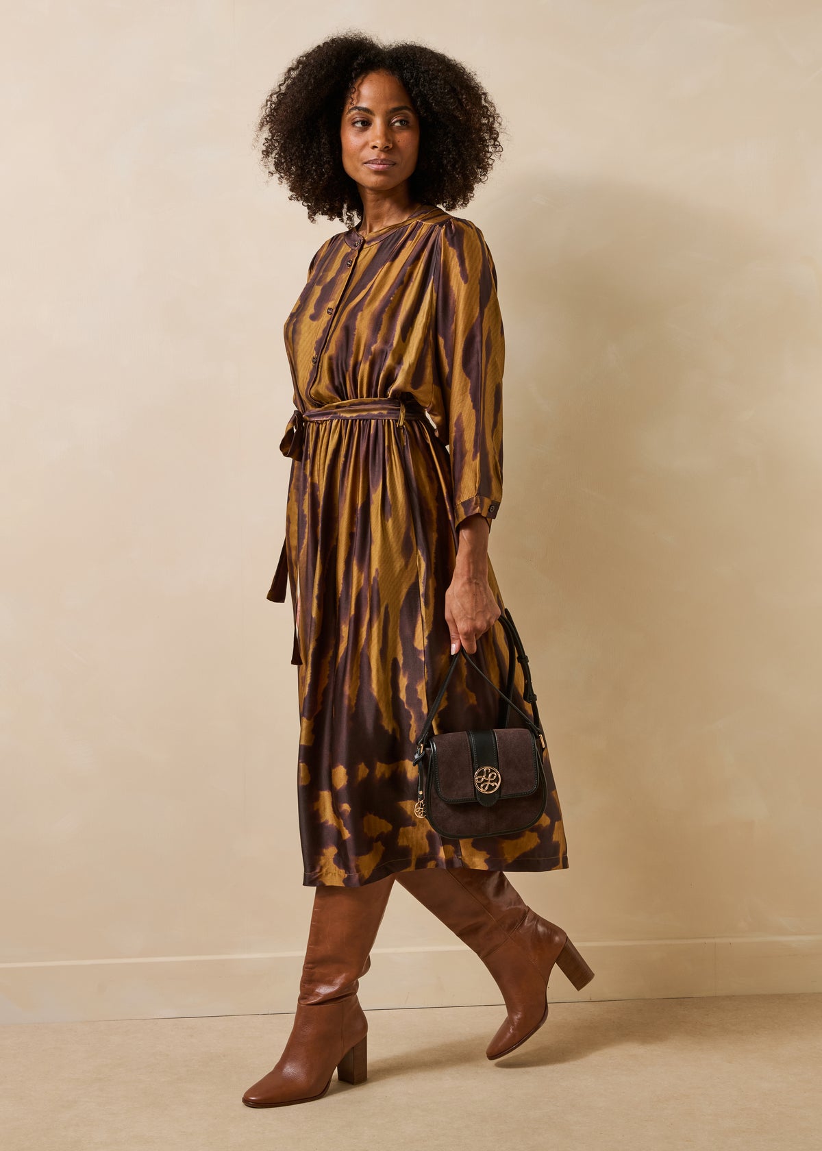 Robe marron - Giopra
