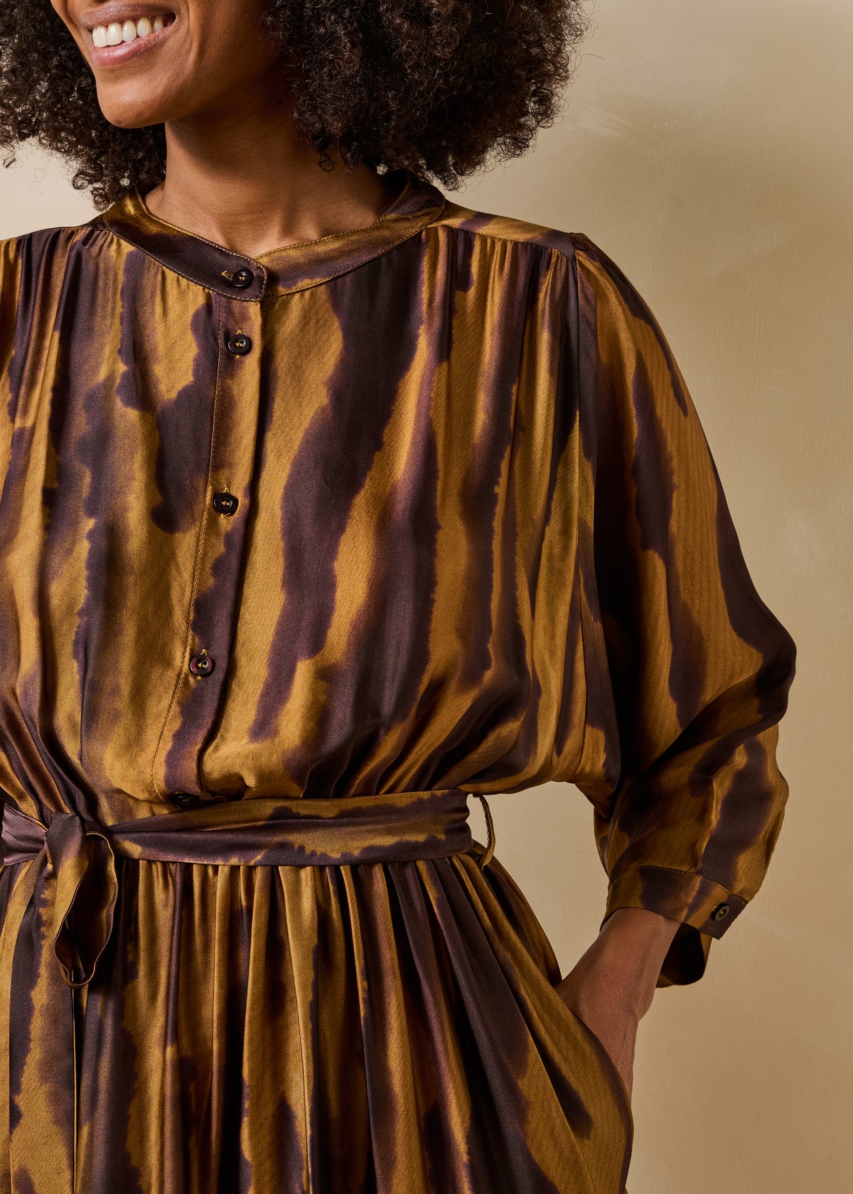 Robe marron - Giopra