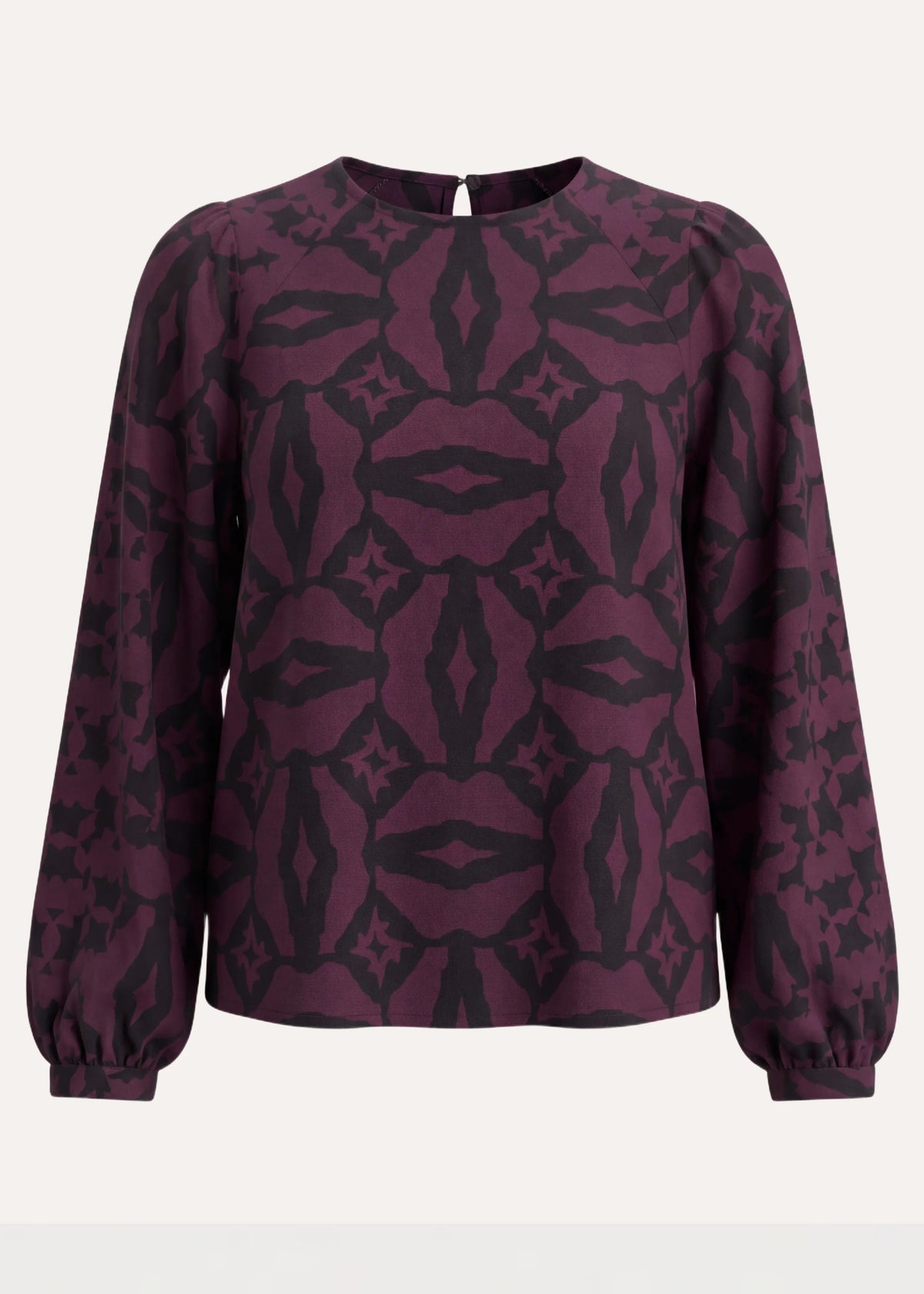 Top noir et violet - Goplin
