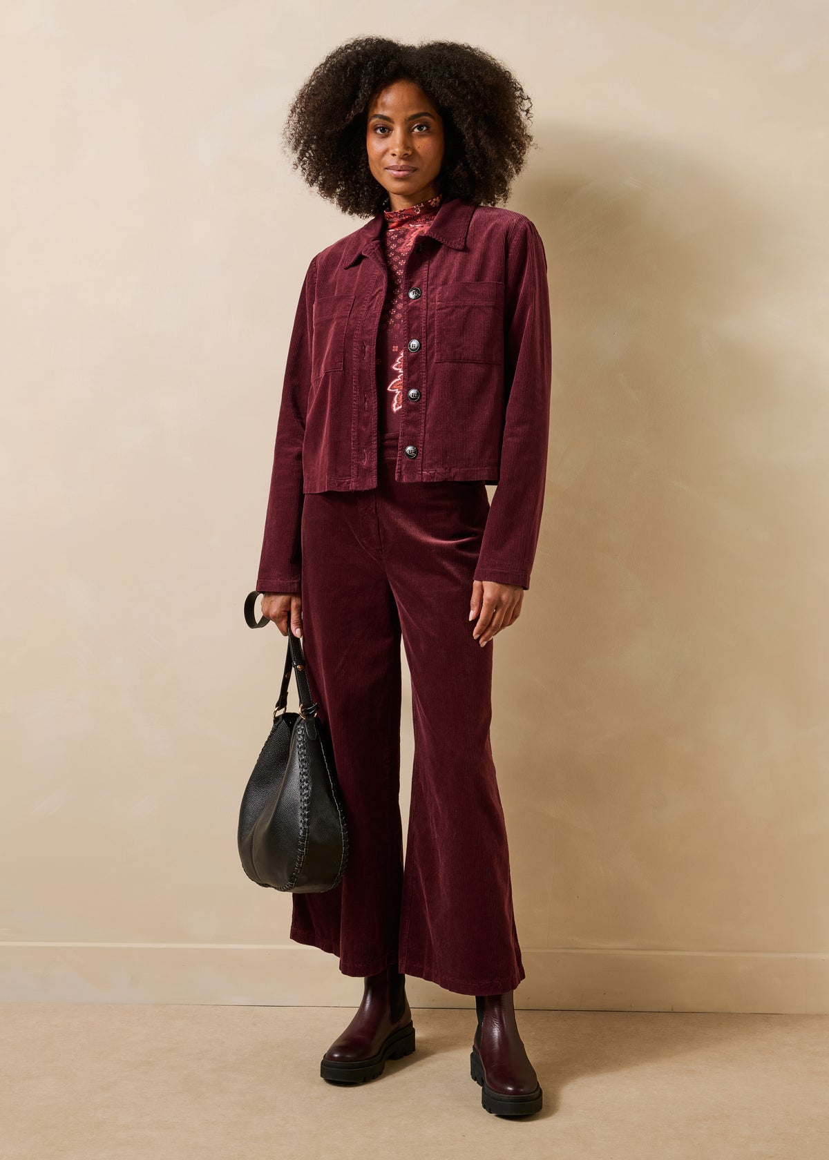 Veste bordeaux - Daphne
