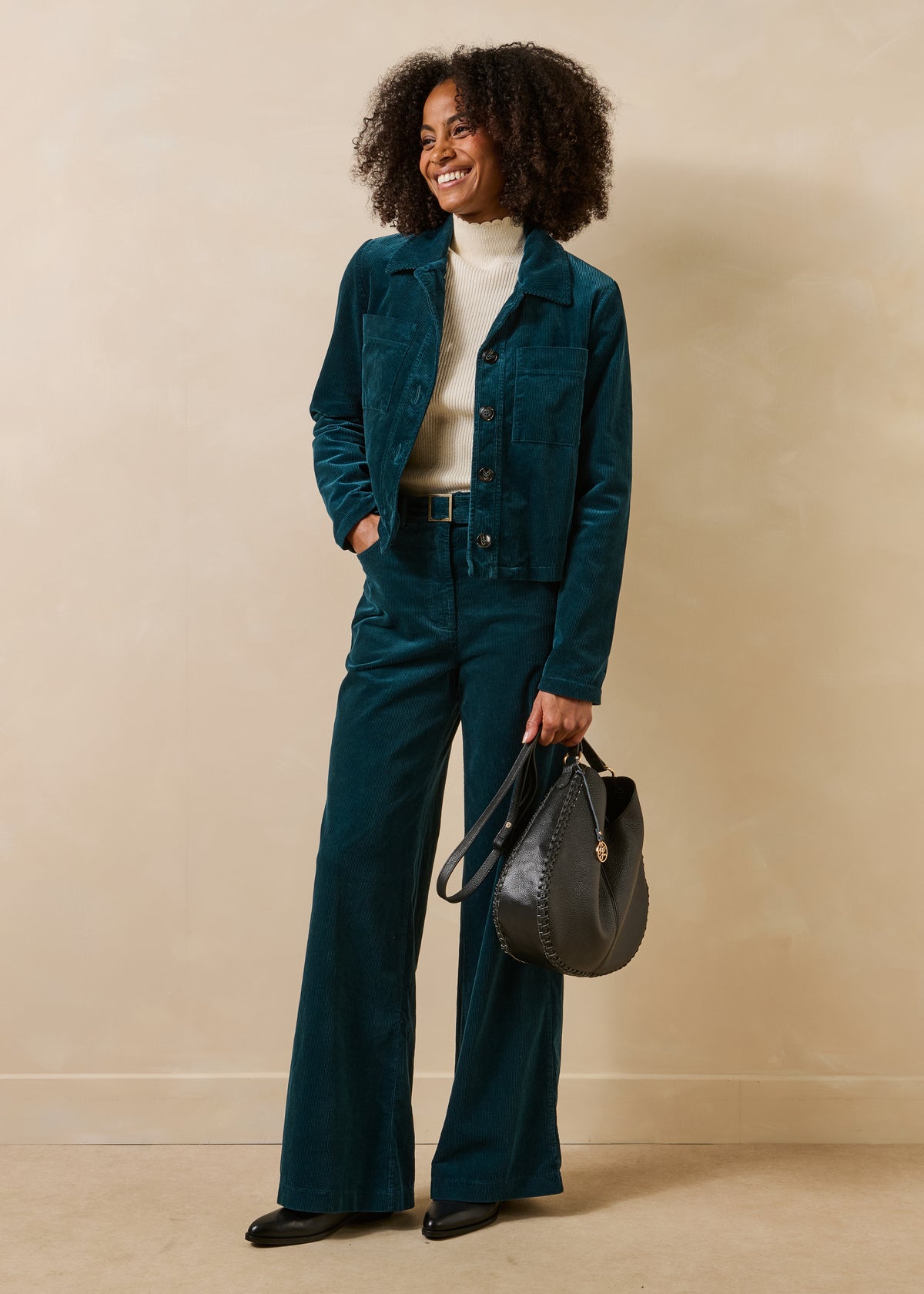 Veste bleu pétrole - Daphne