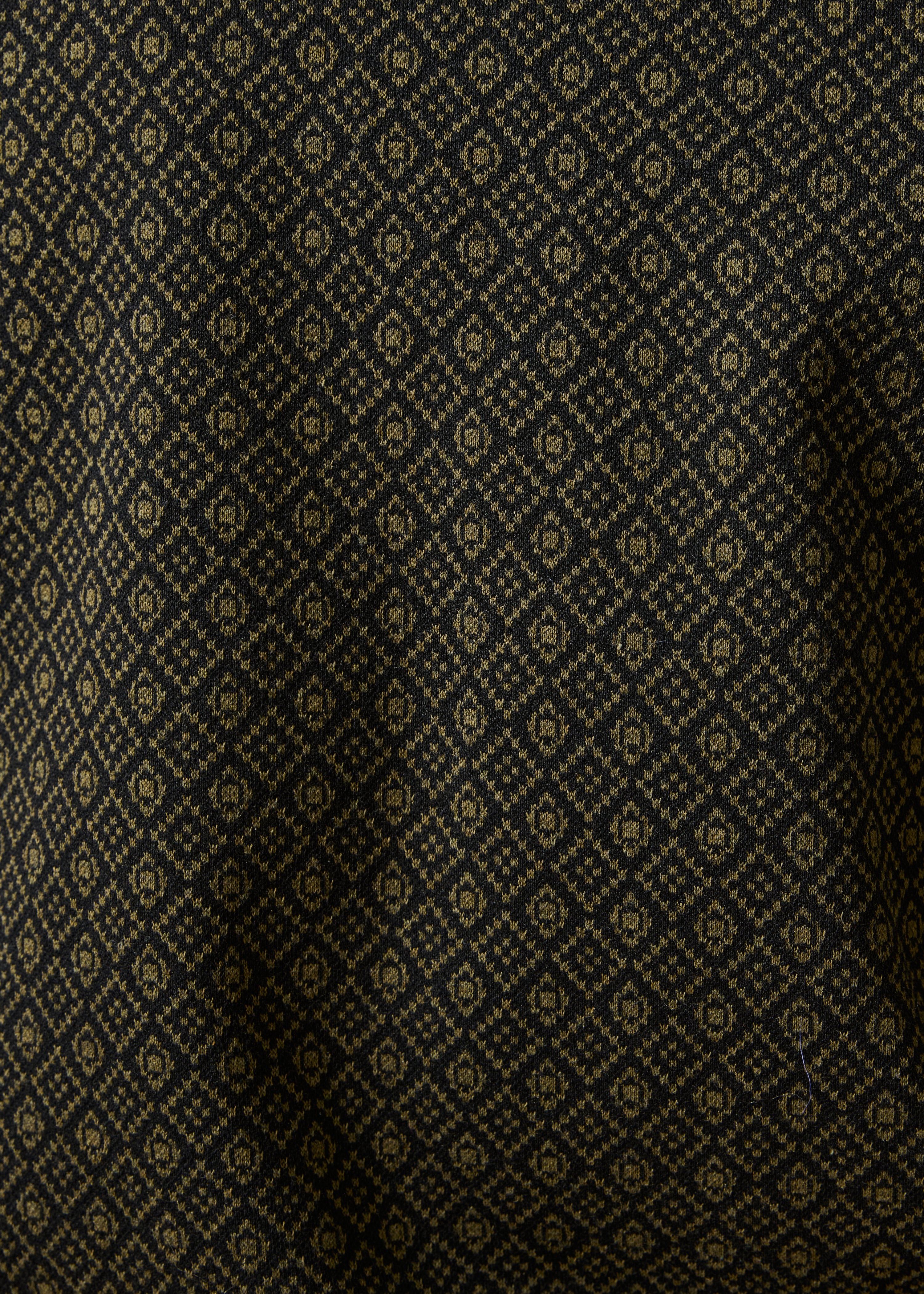 Long-sleeve khaki jacket in milano jacquard