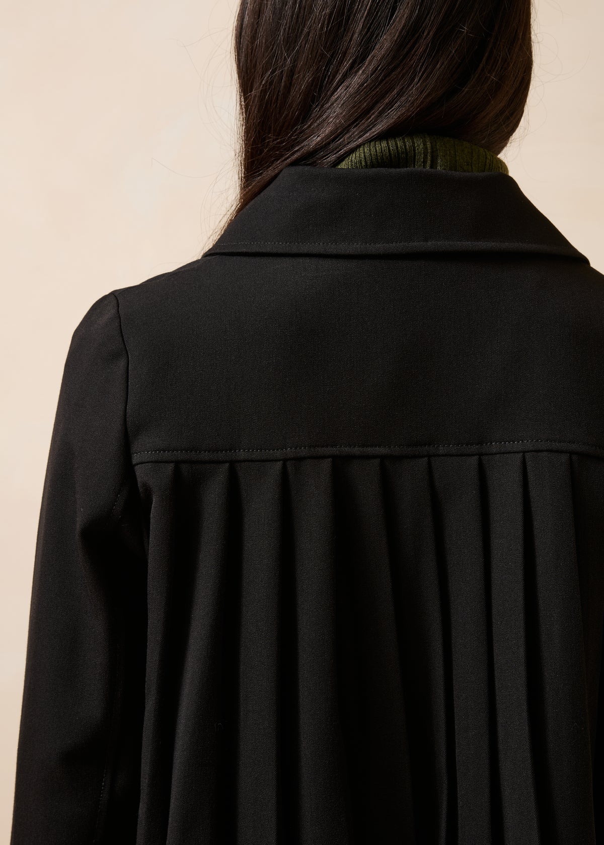 Veste noire - Grenat