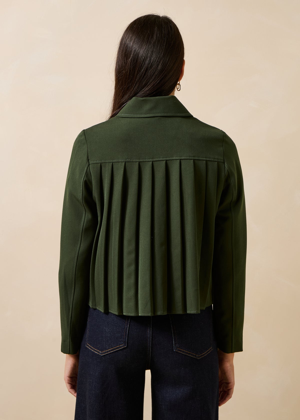 Veste kaki - Grenat