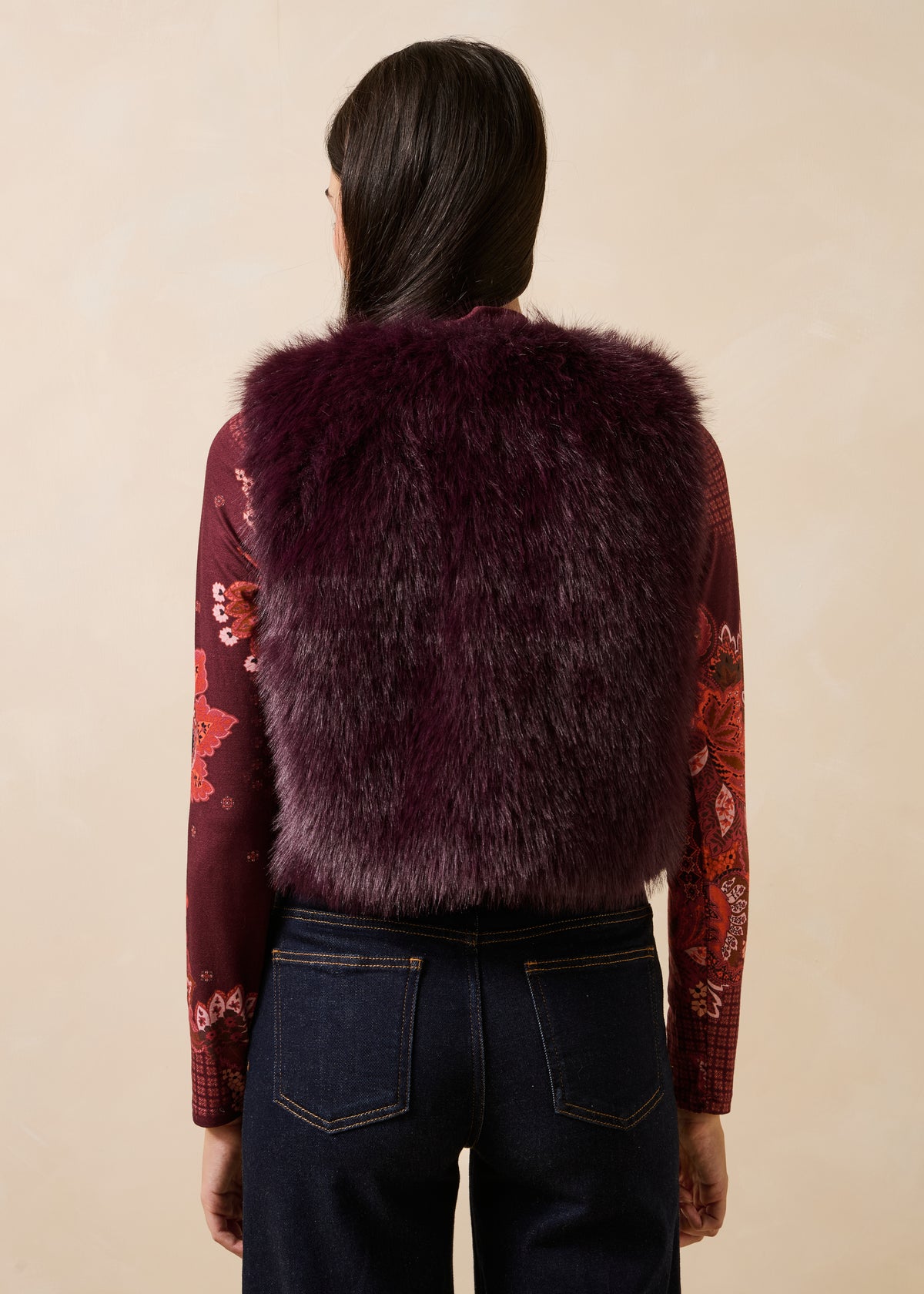 Eggplant jacket - Zoani
