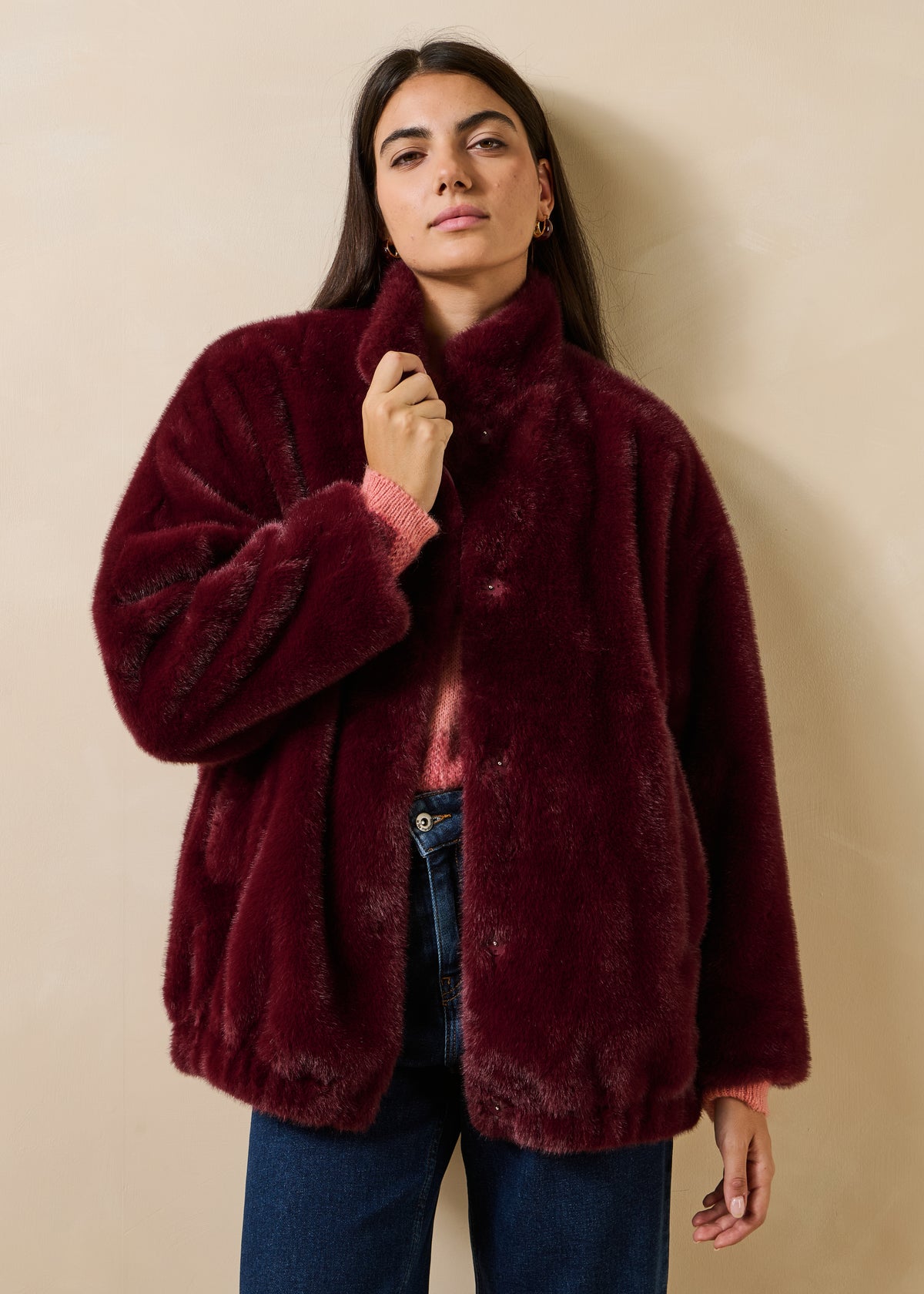 Blouson rouge - Gladys