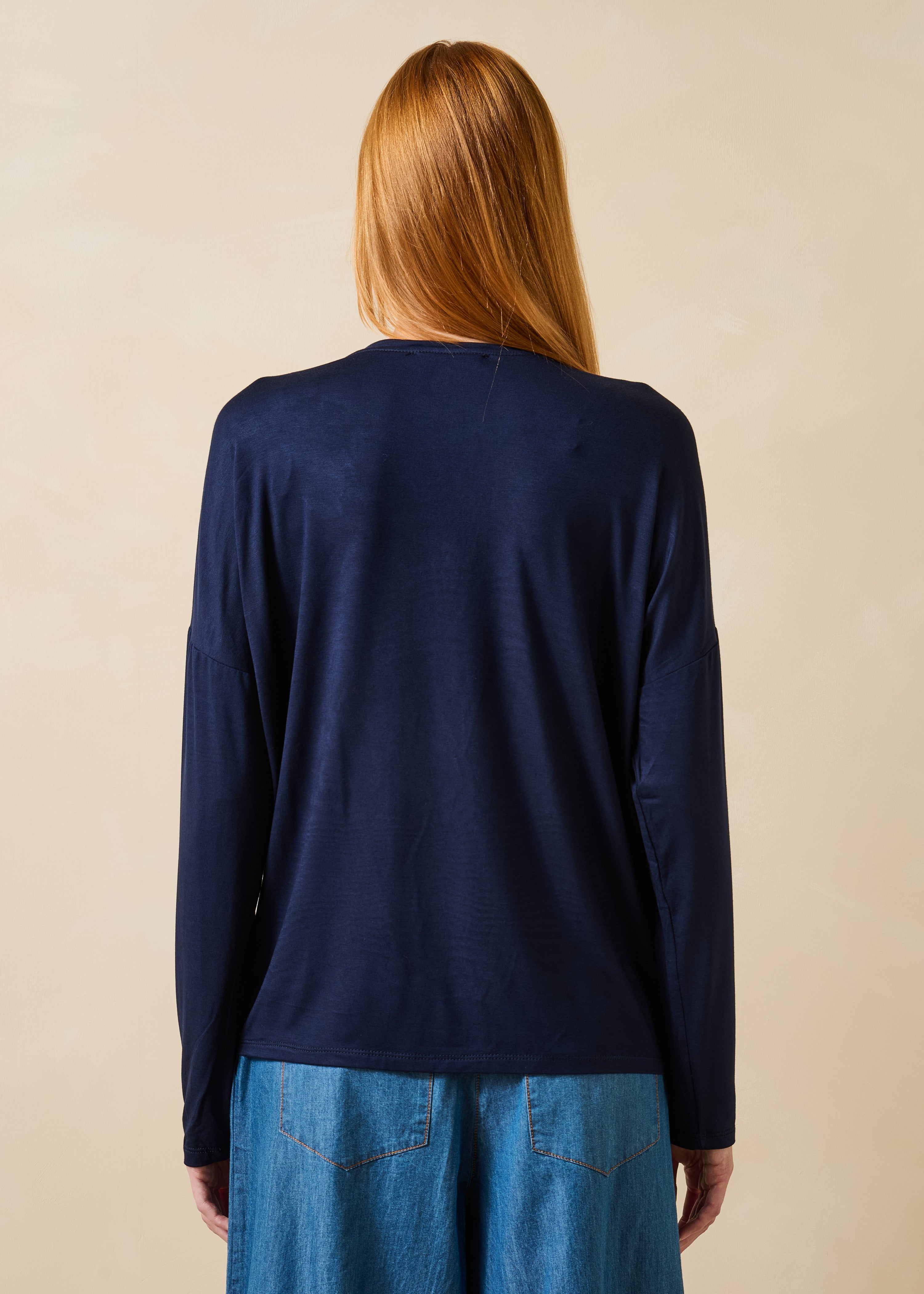 Navy blue T-shirt