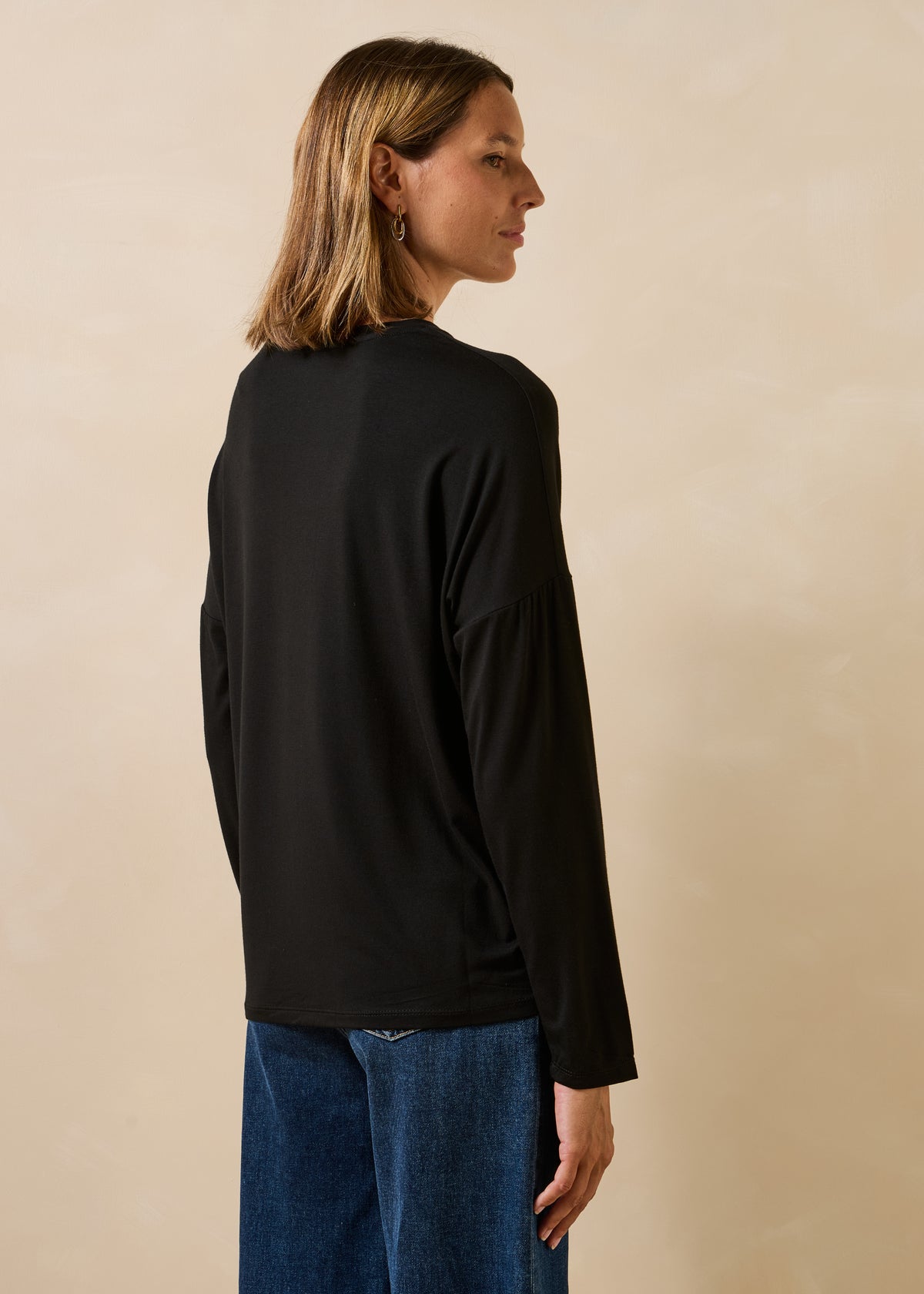 T-shirt nero - Guzzi