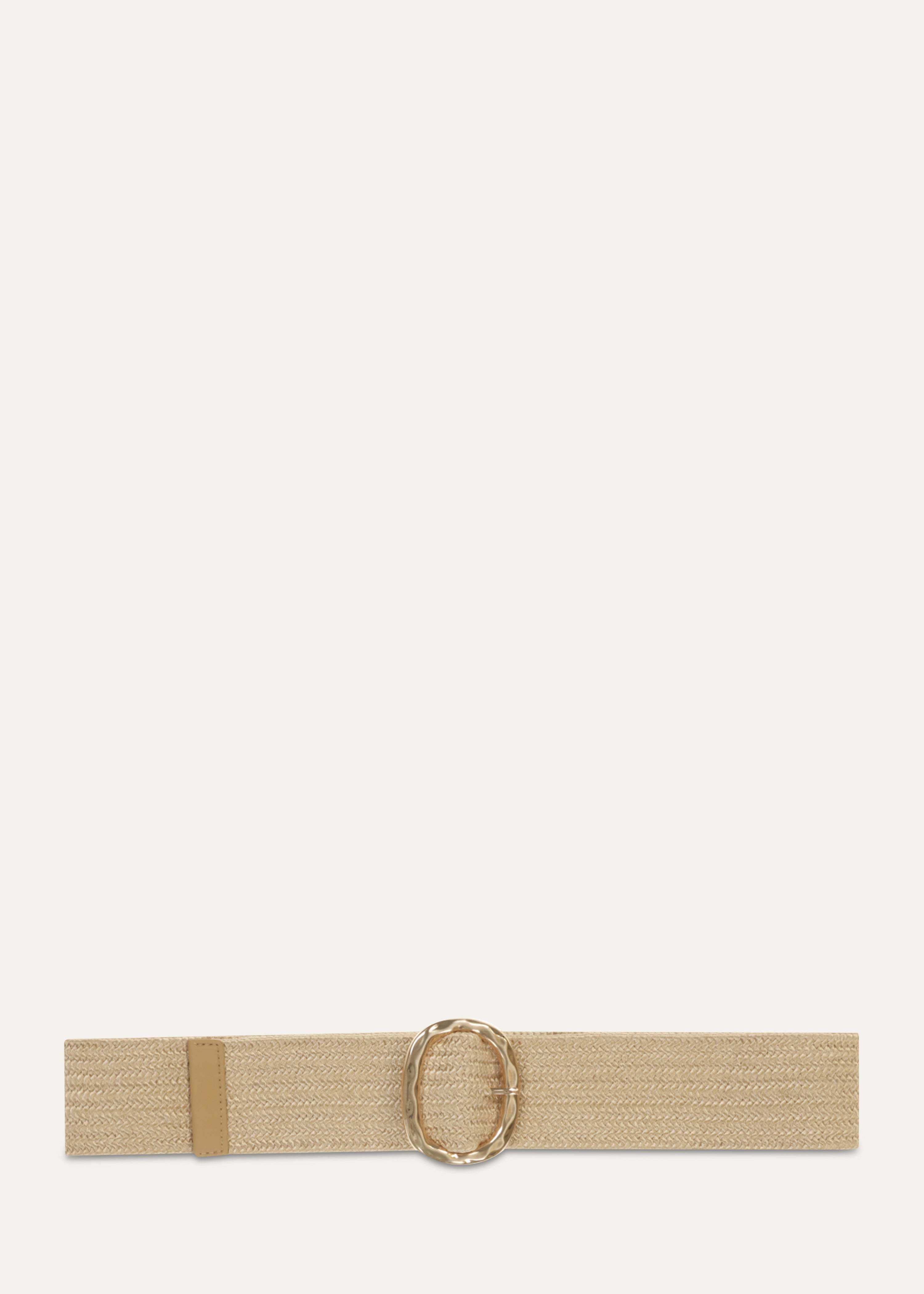 Ceinture dorée élastiquée