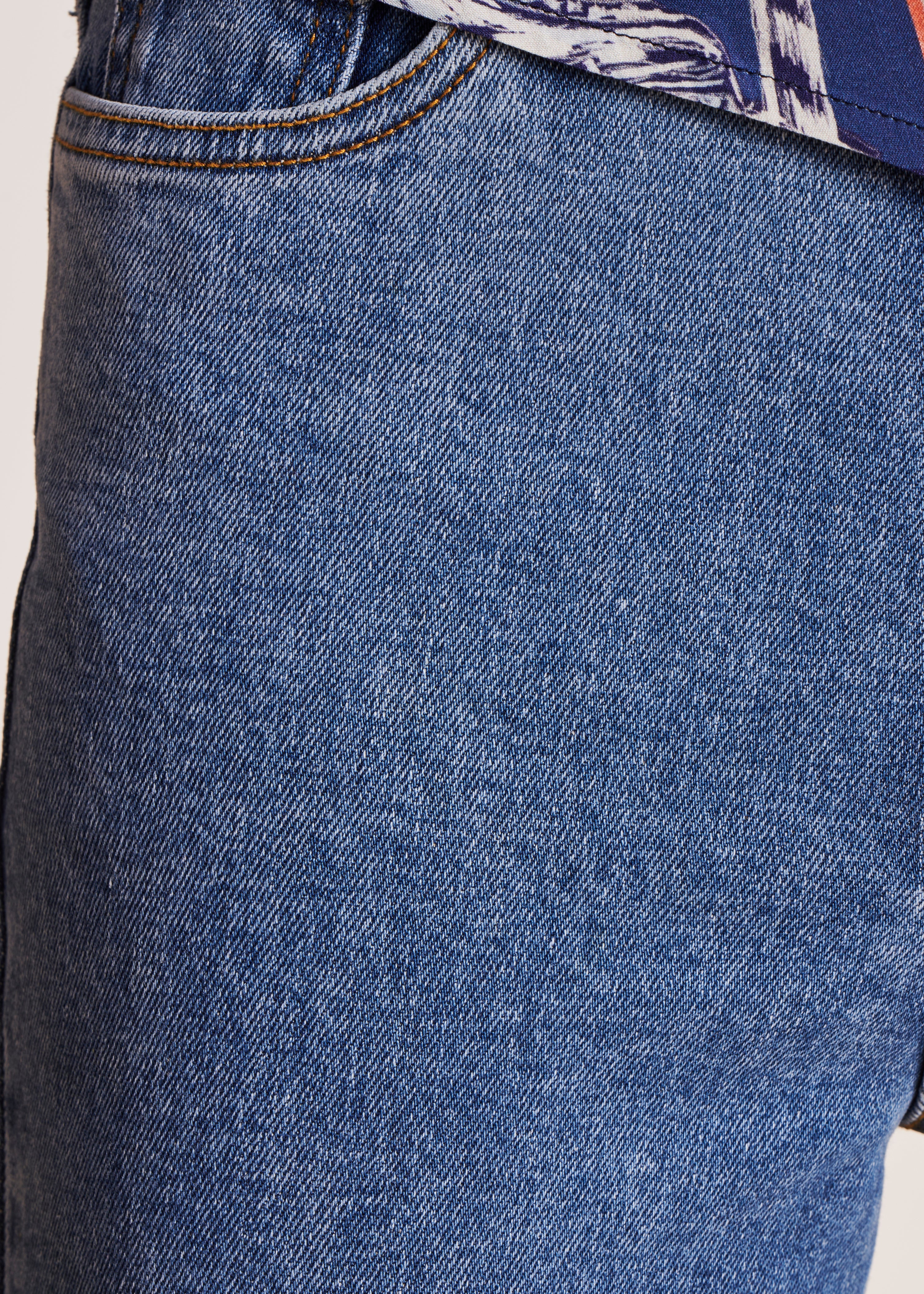Jean clair cropped en coton biologique