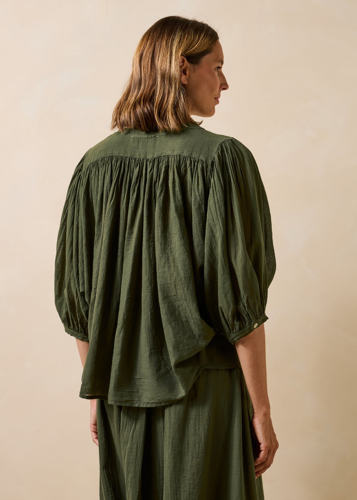 Camicia kaki - Douwina