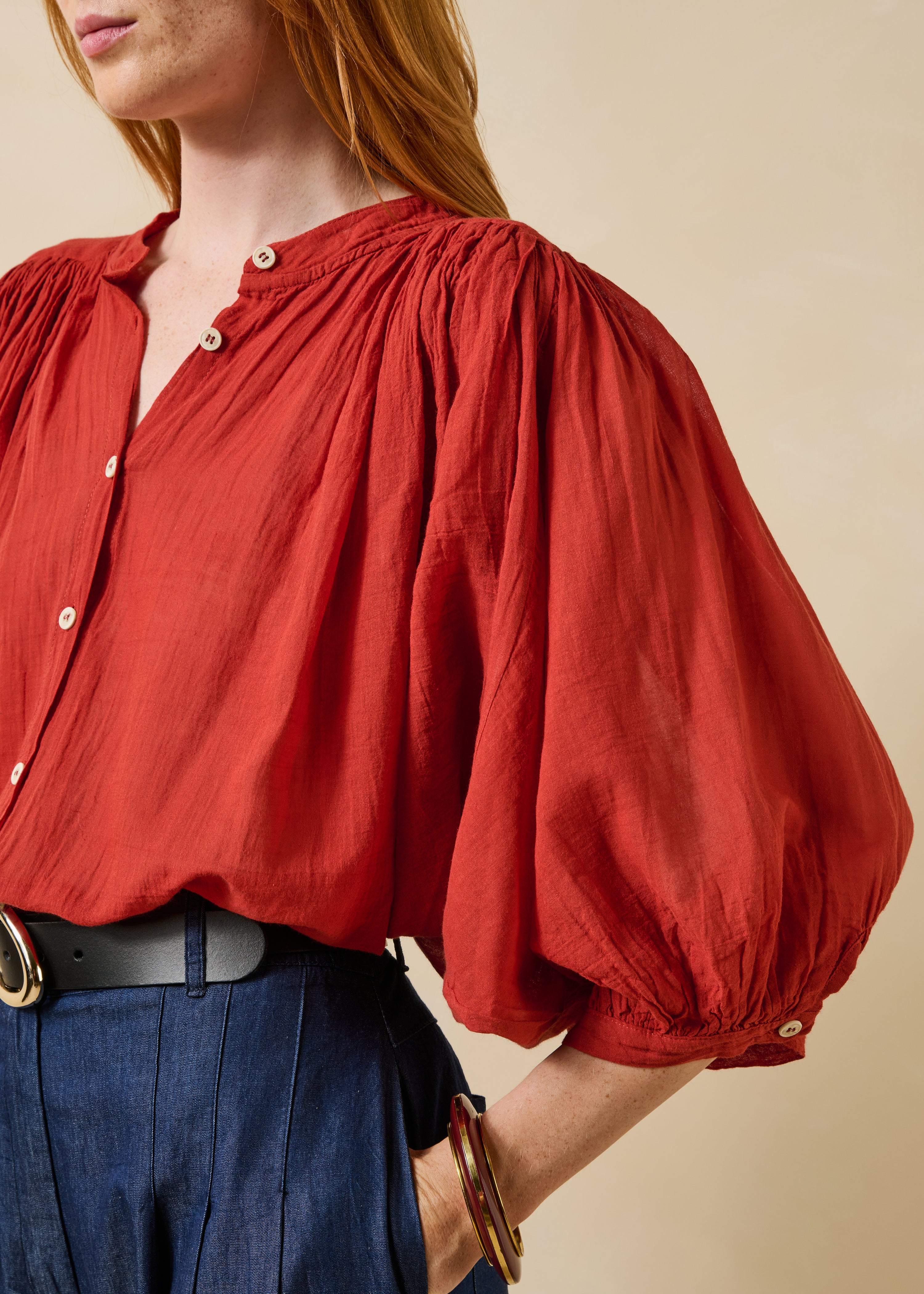 Red shirt