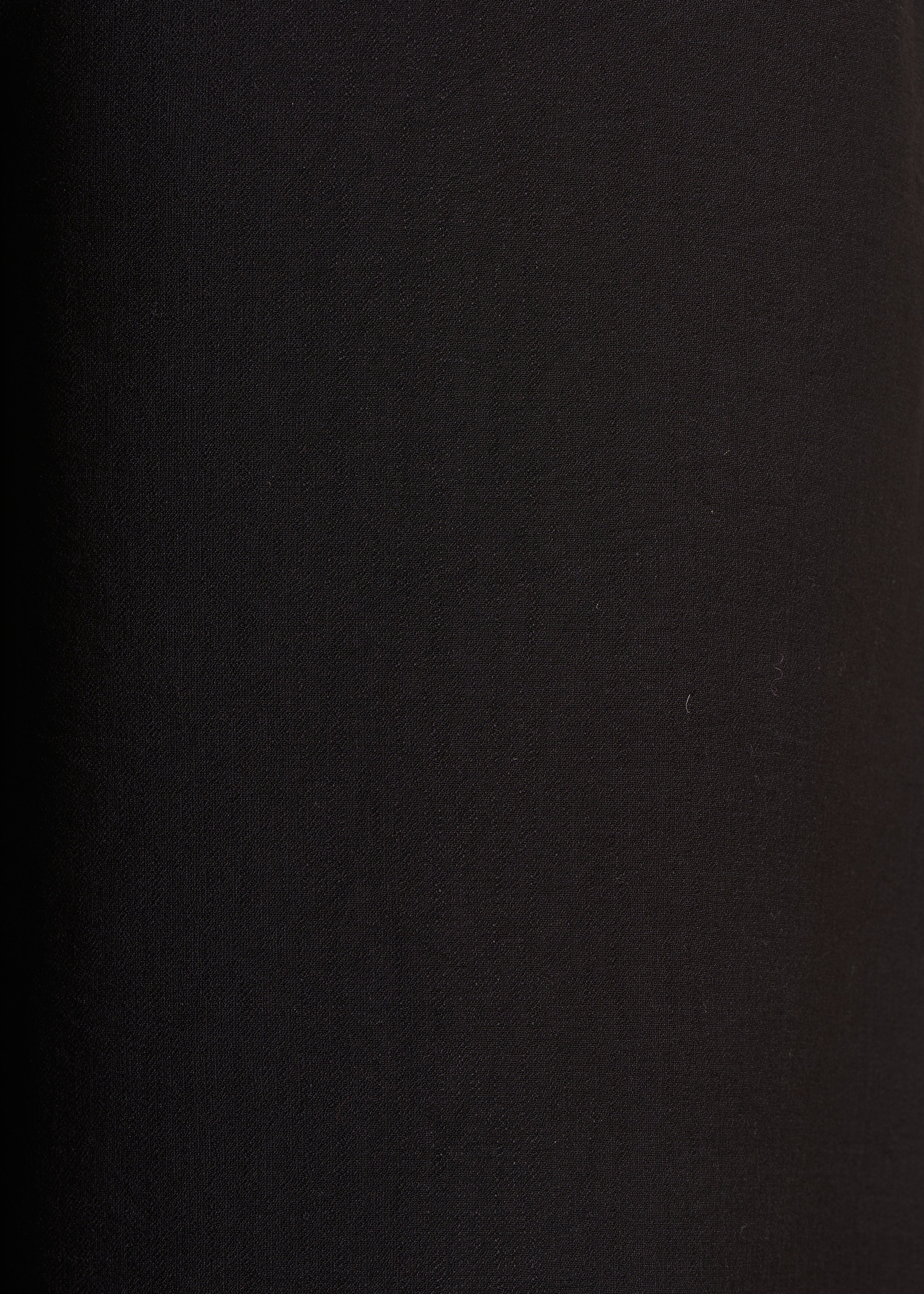 Combinaison noire sans manches fluide en jacquard