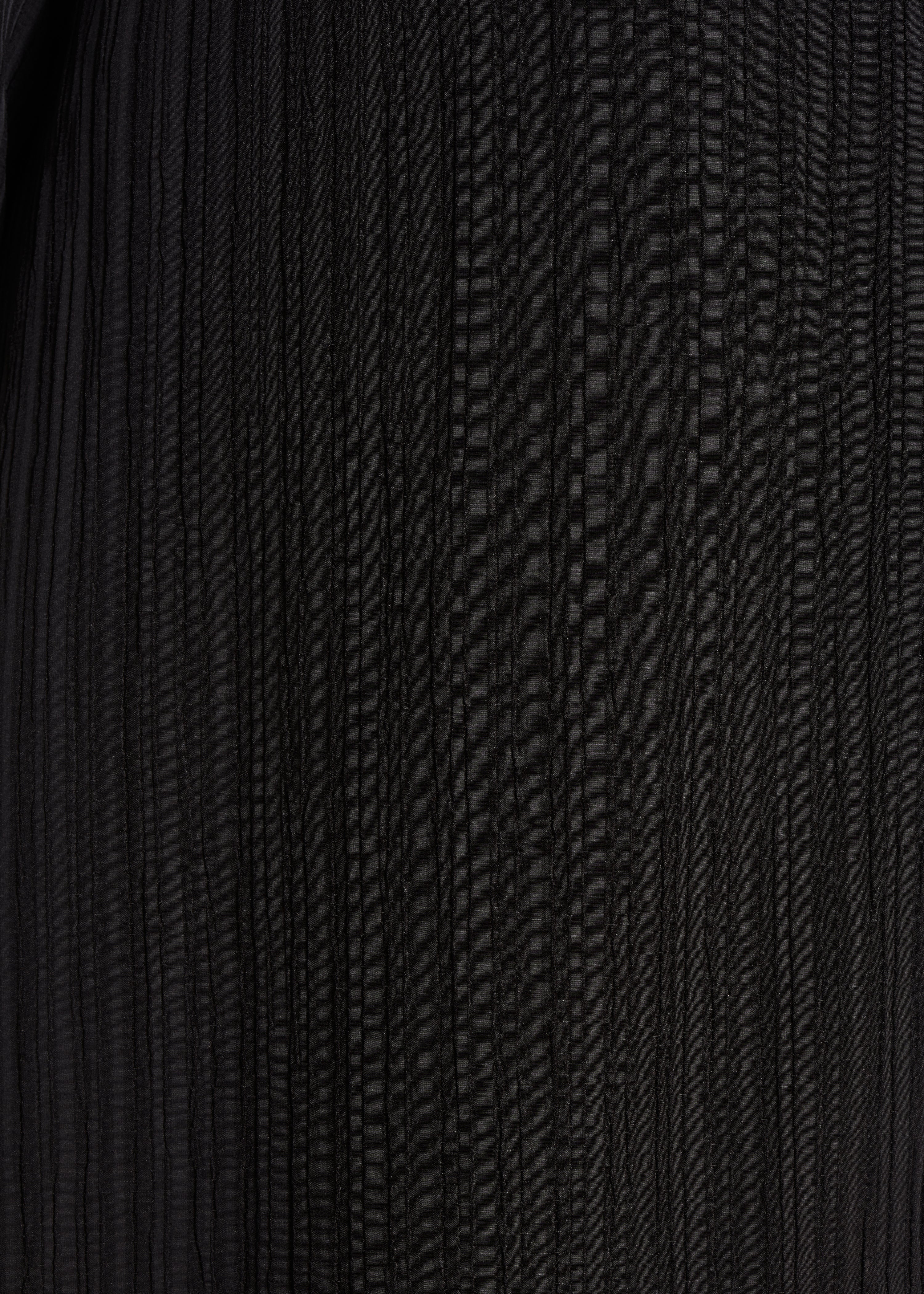 Robe longue portefeuille fluide cintrée noire