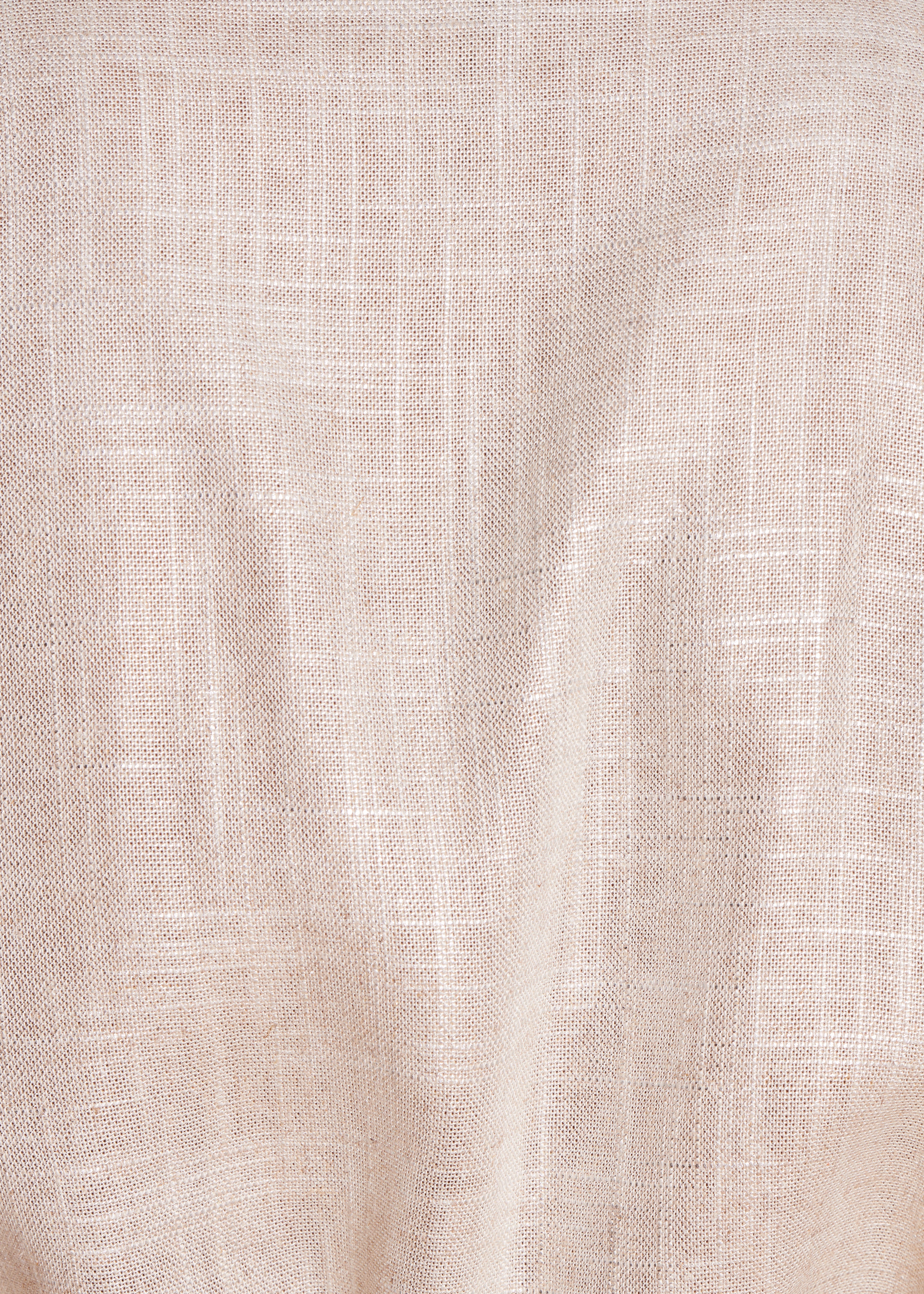 Veste kimono beige irisé en lin foiled