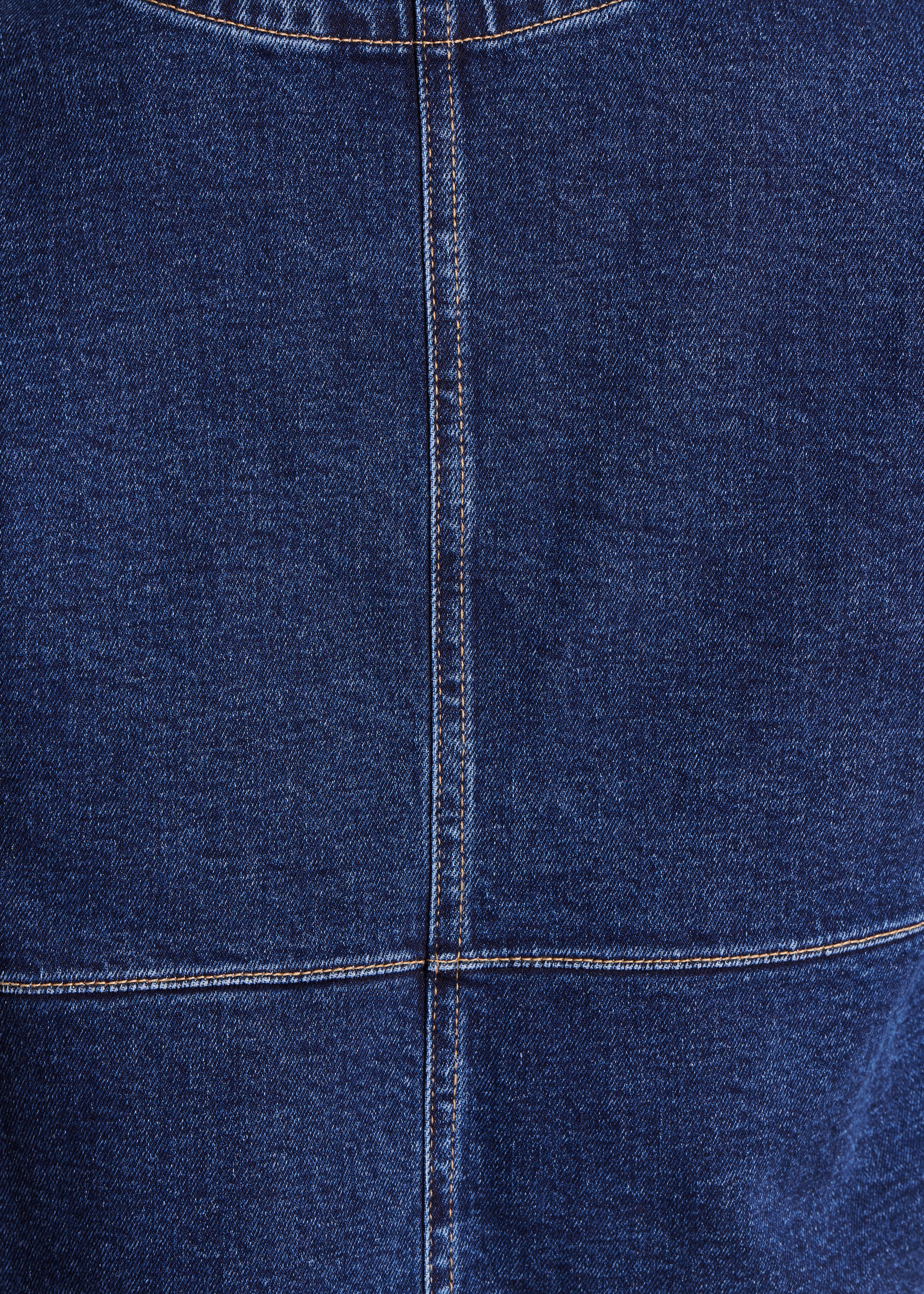 Veste courte en jean coton biologique