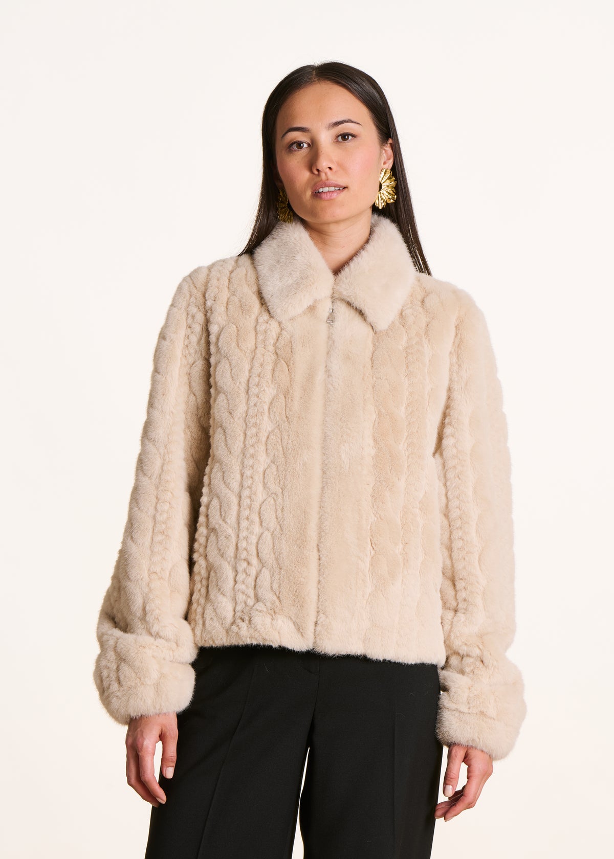 Manteau écru - Elisa
