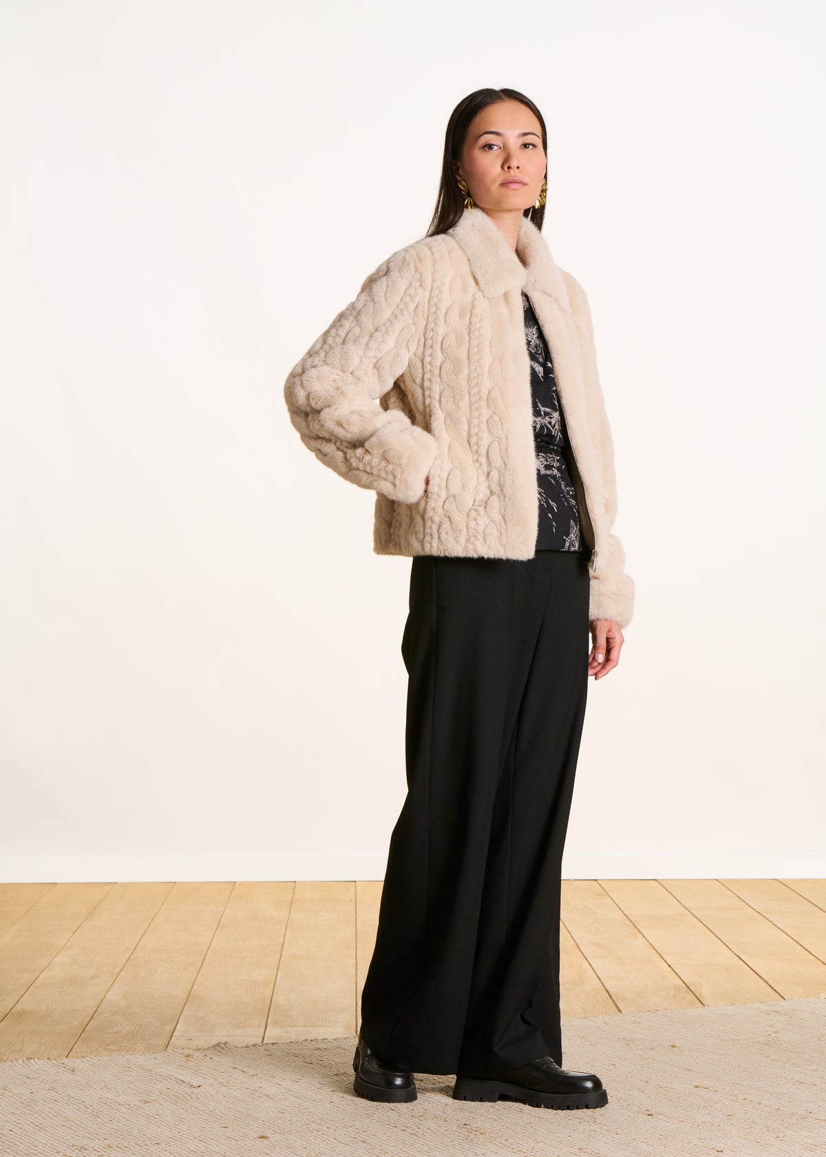 Manteau écru - Elisa