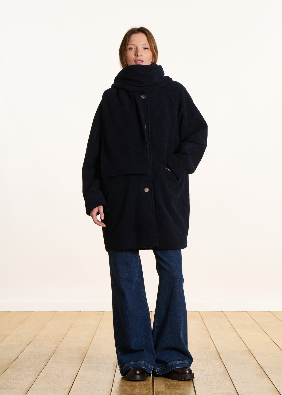 Manteau bleu marine - Evental