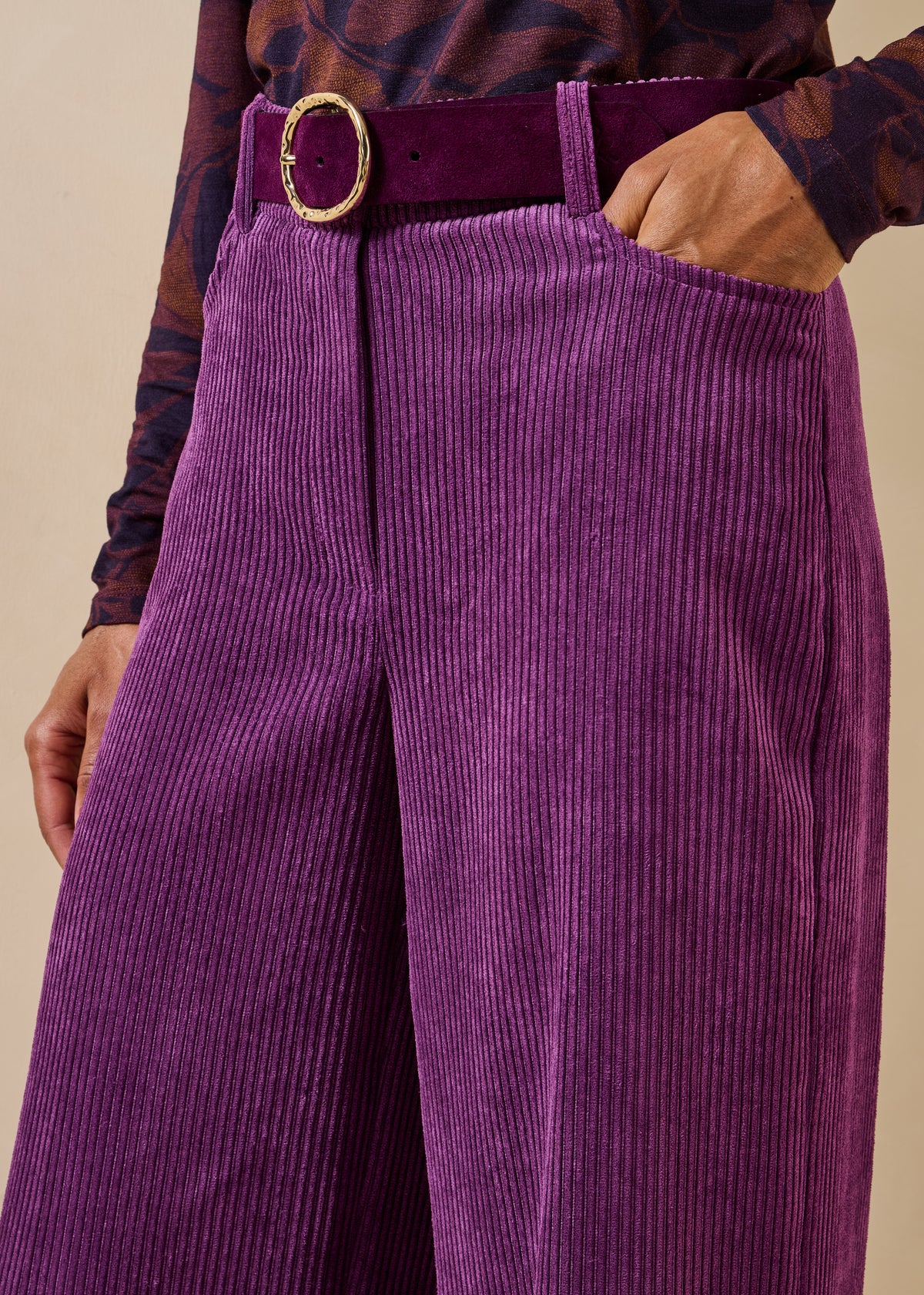 Pantalon violet - Zander