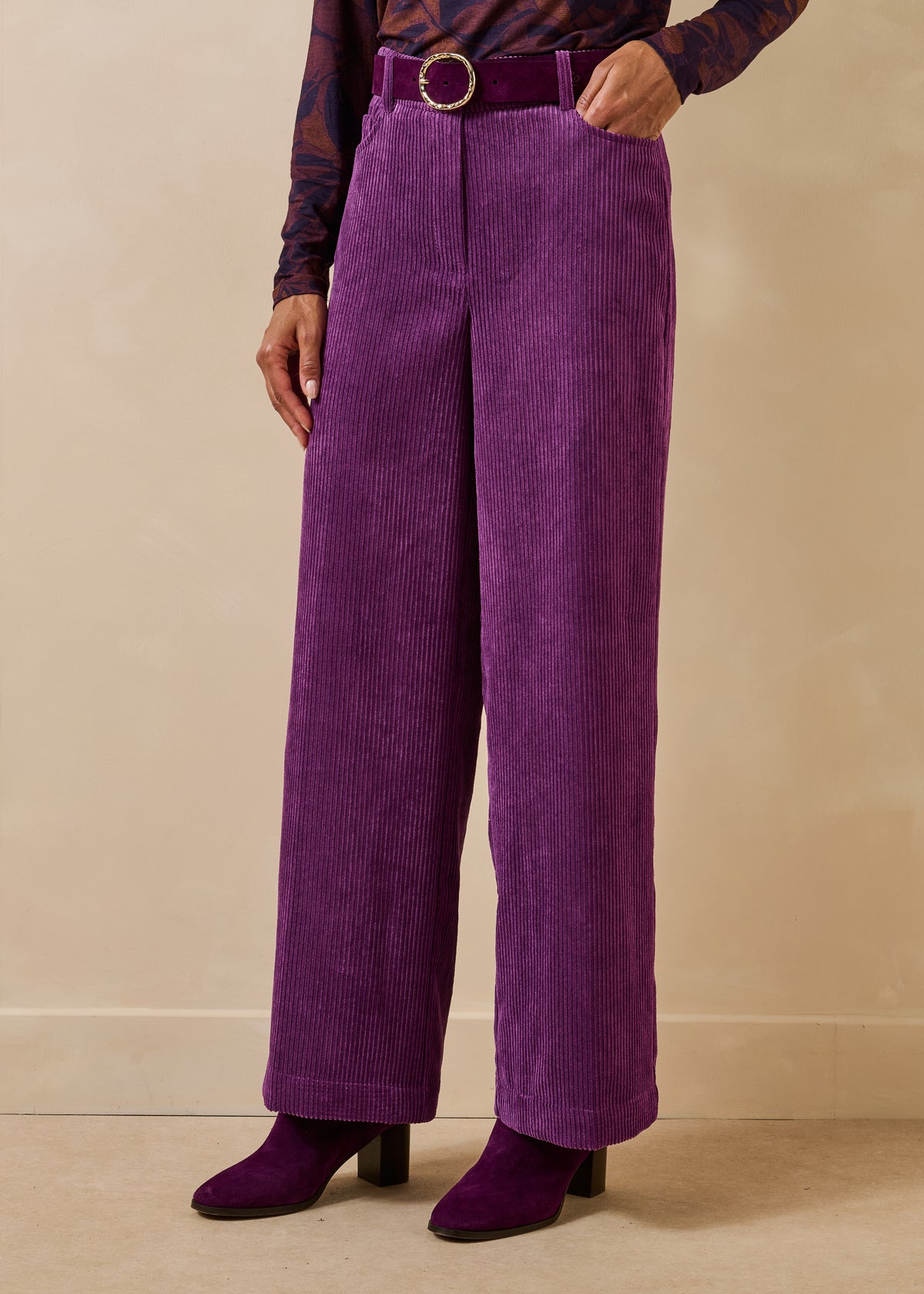 Pantalon violet - Zander