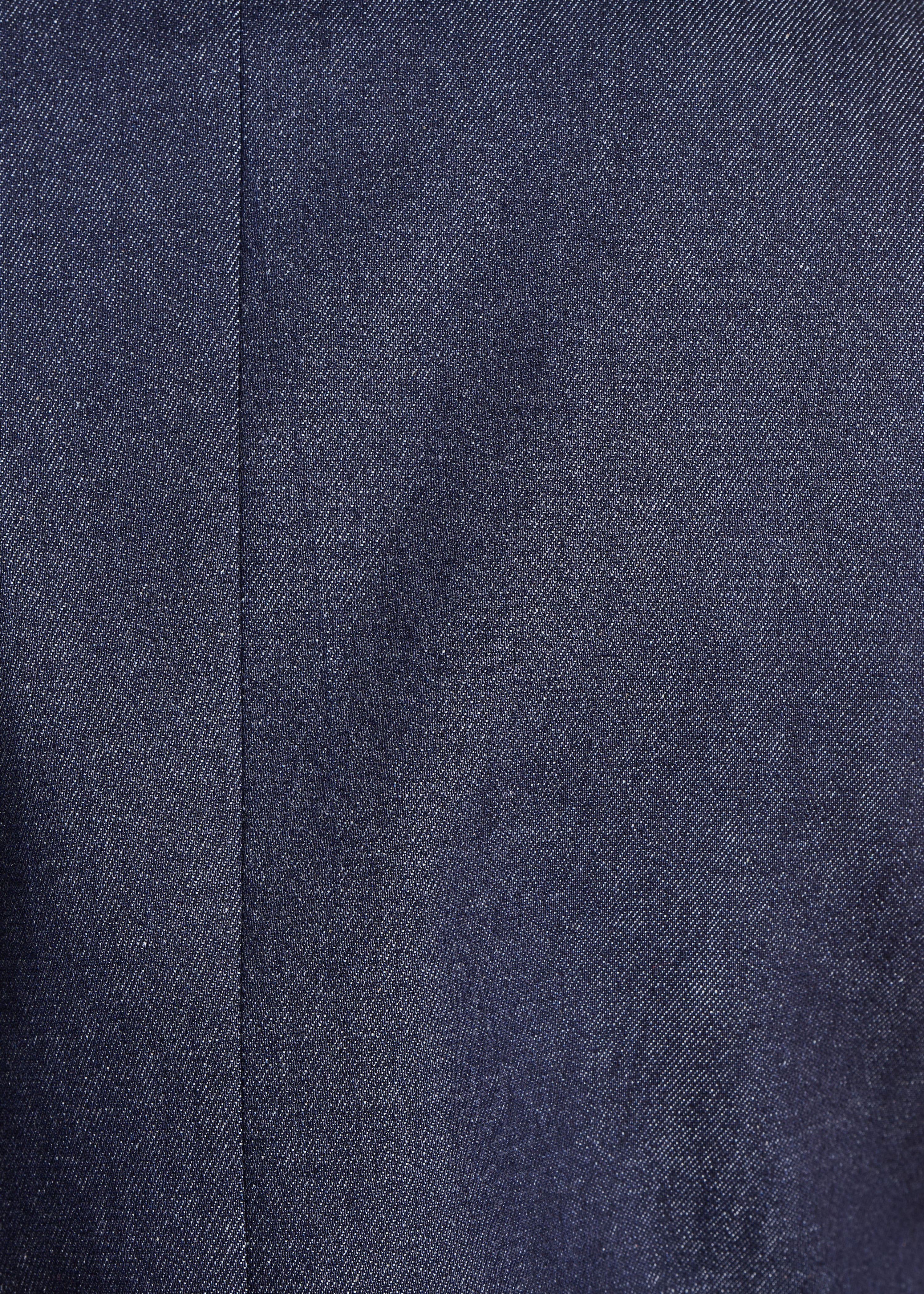 Mouwloos jasje van raw denim