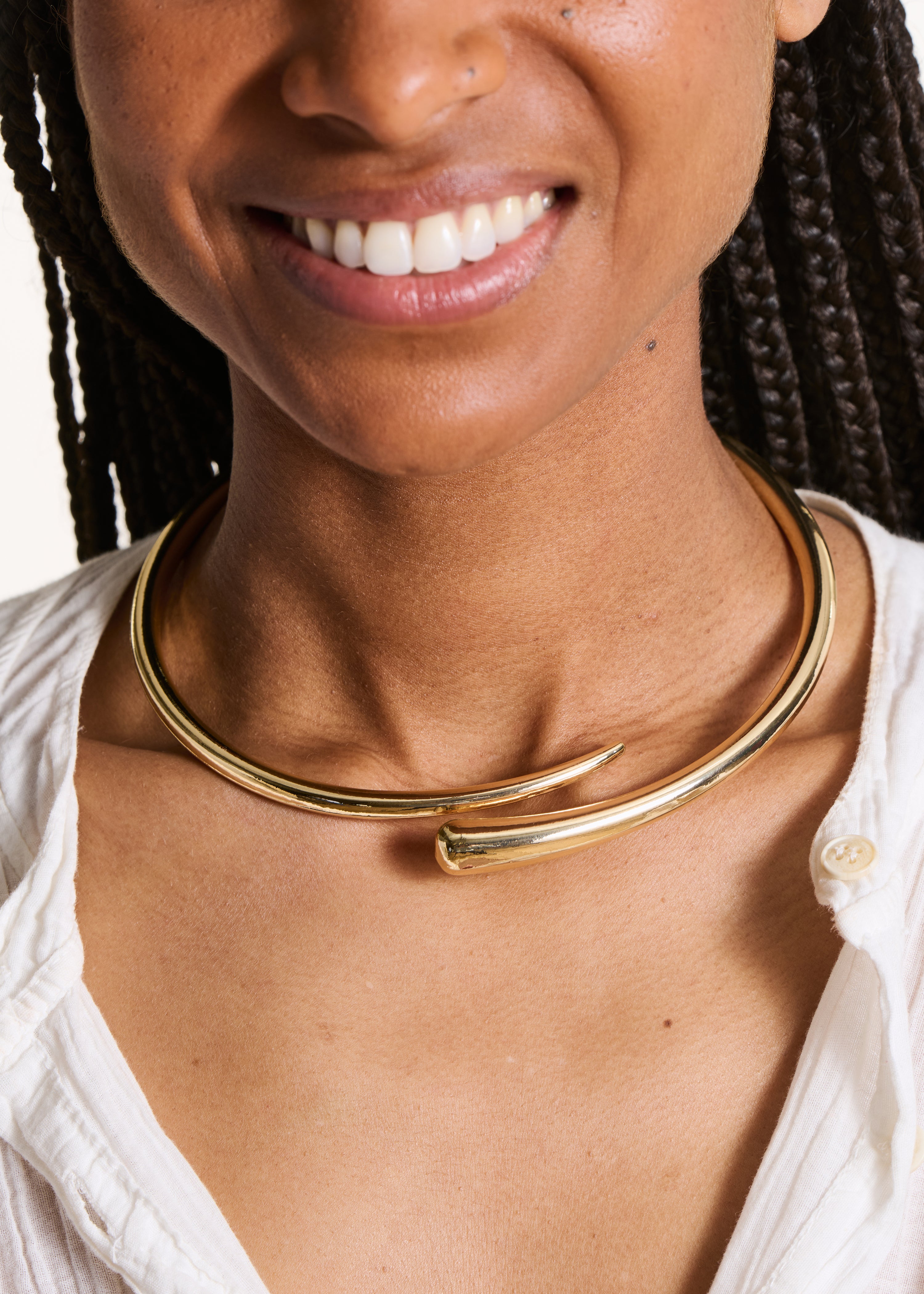Gold Choker Necklace