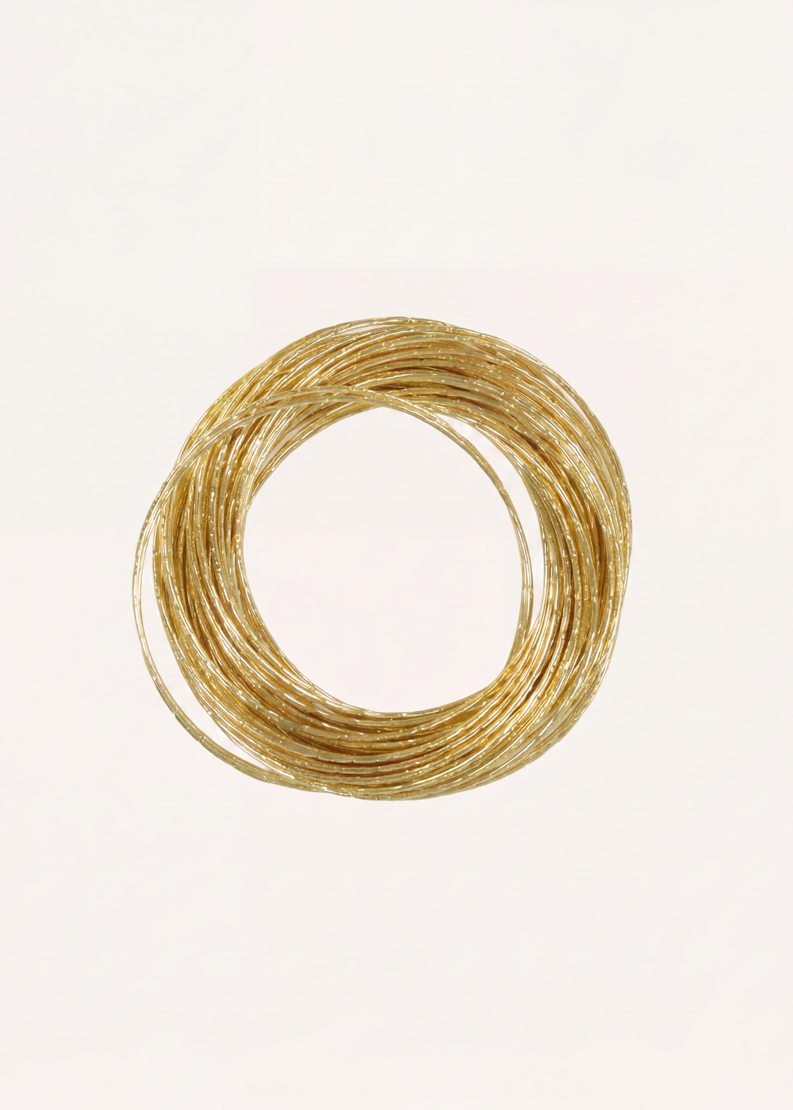 Bracelet multijonc doré