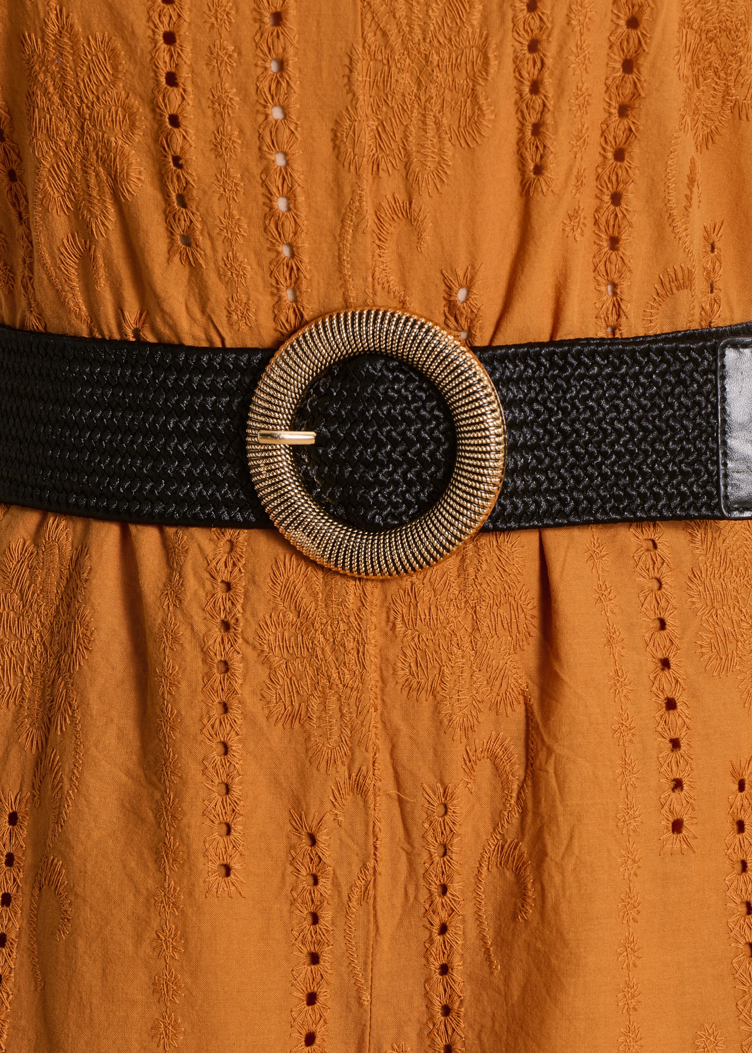 Black elastic belt