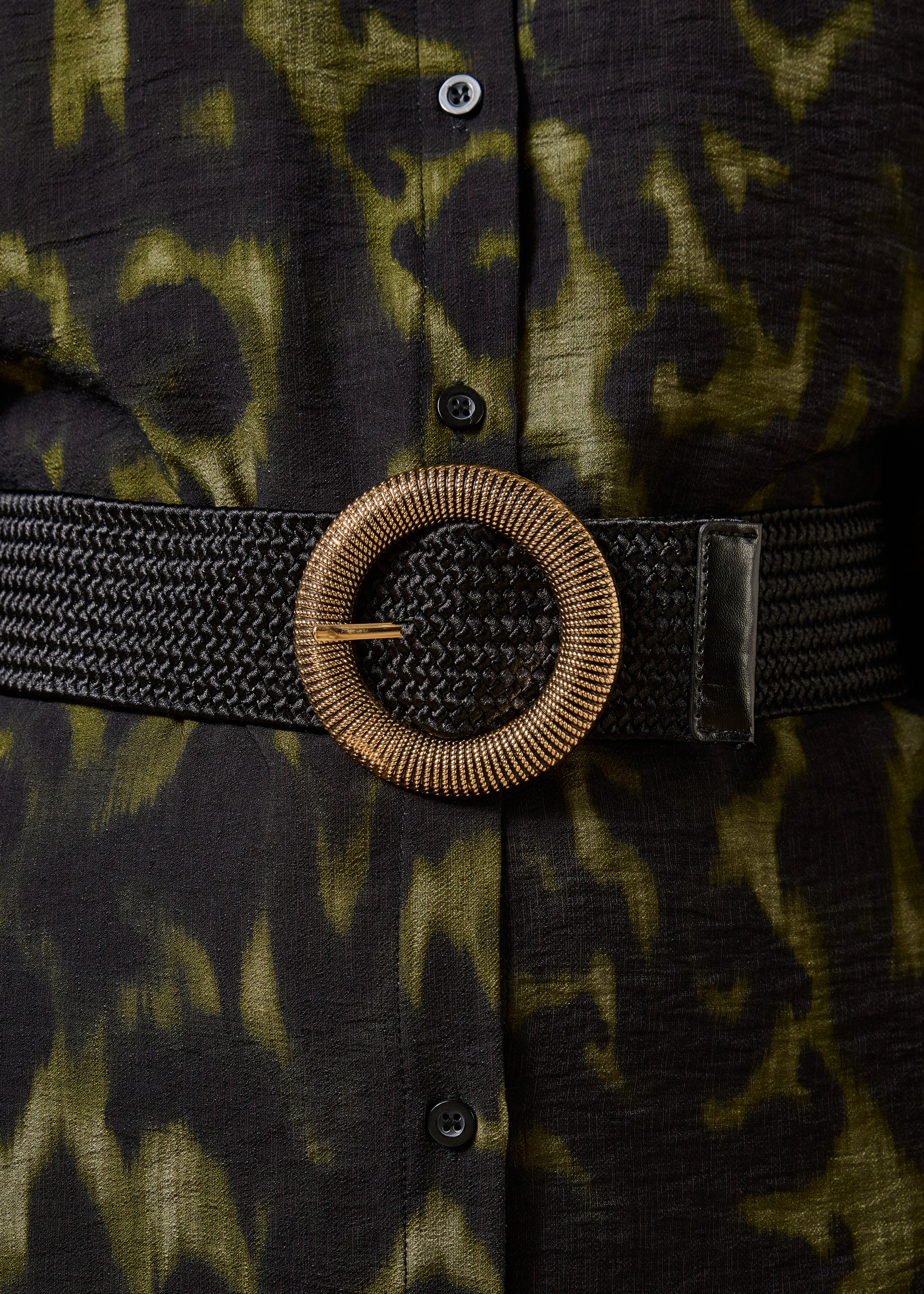 Ceinture élastiquée noire