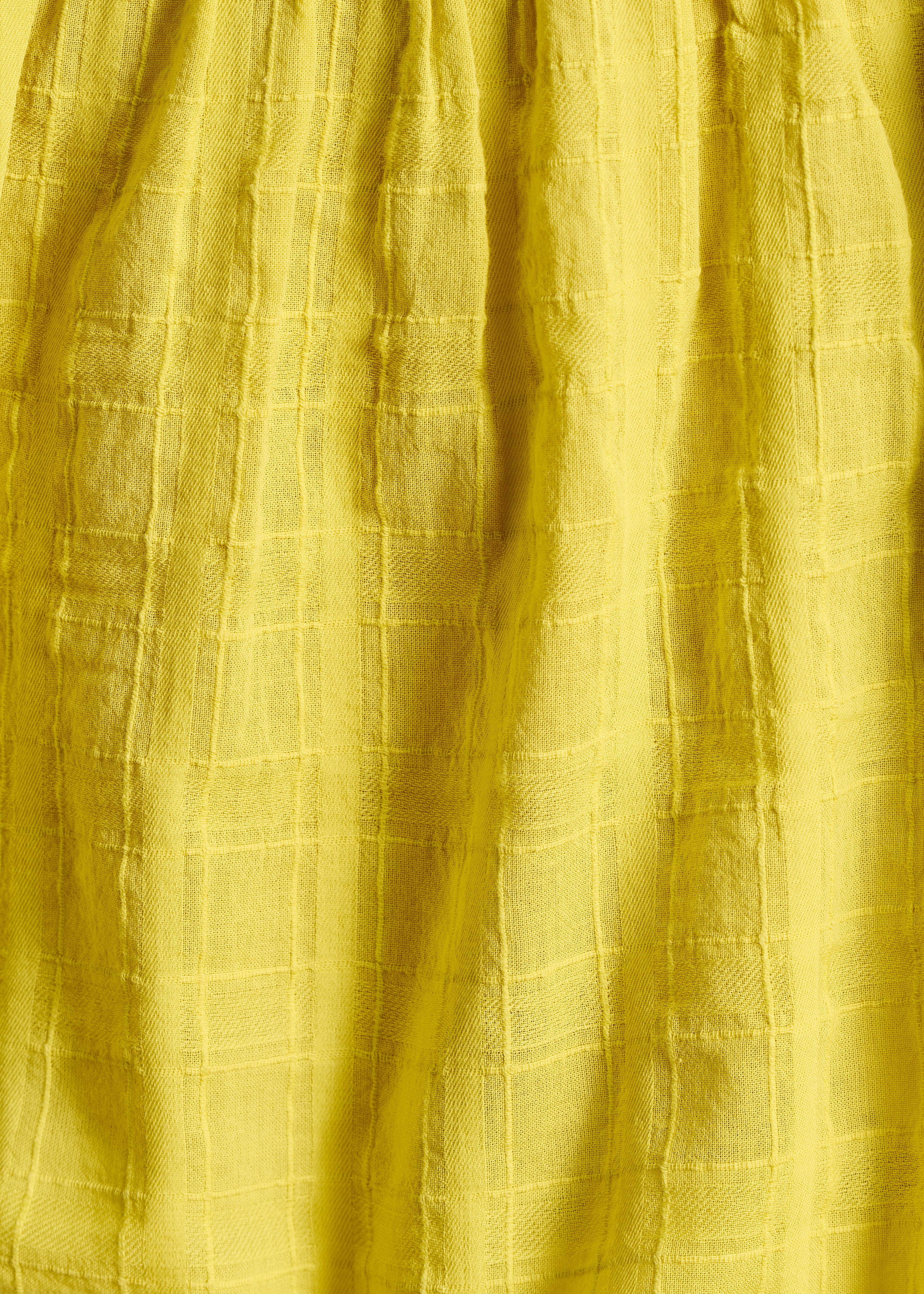 Camicia ampia verde anis in cotone