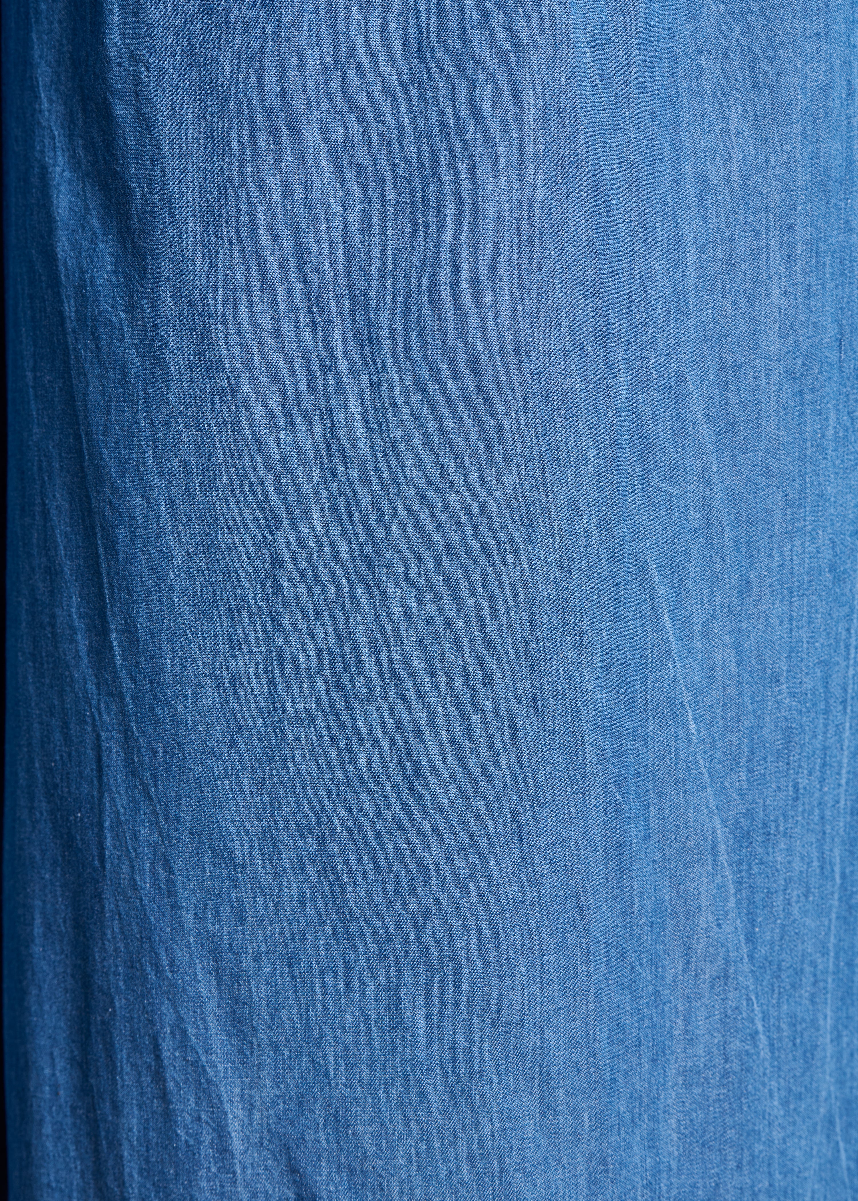 Pantalone largo in denim morbido