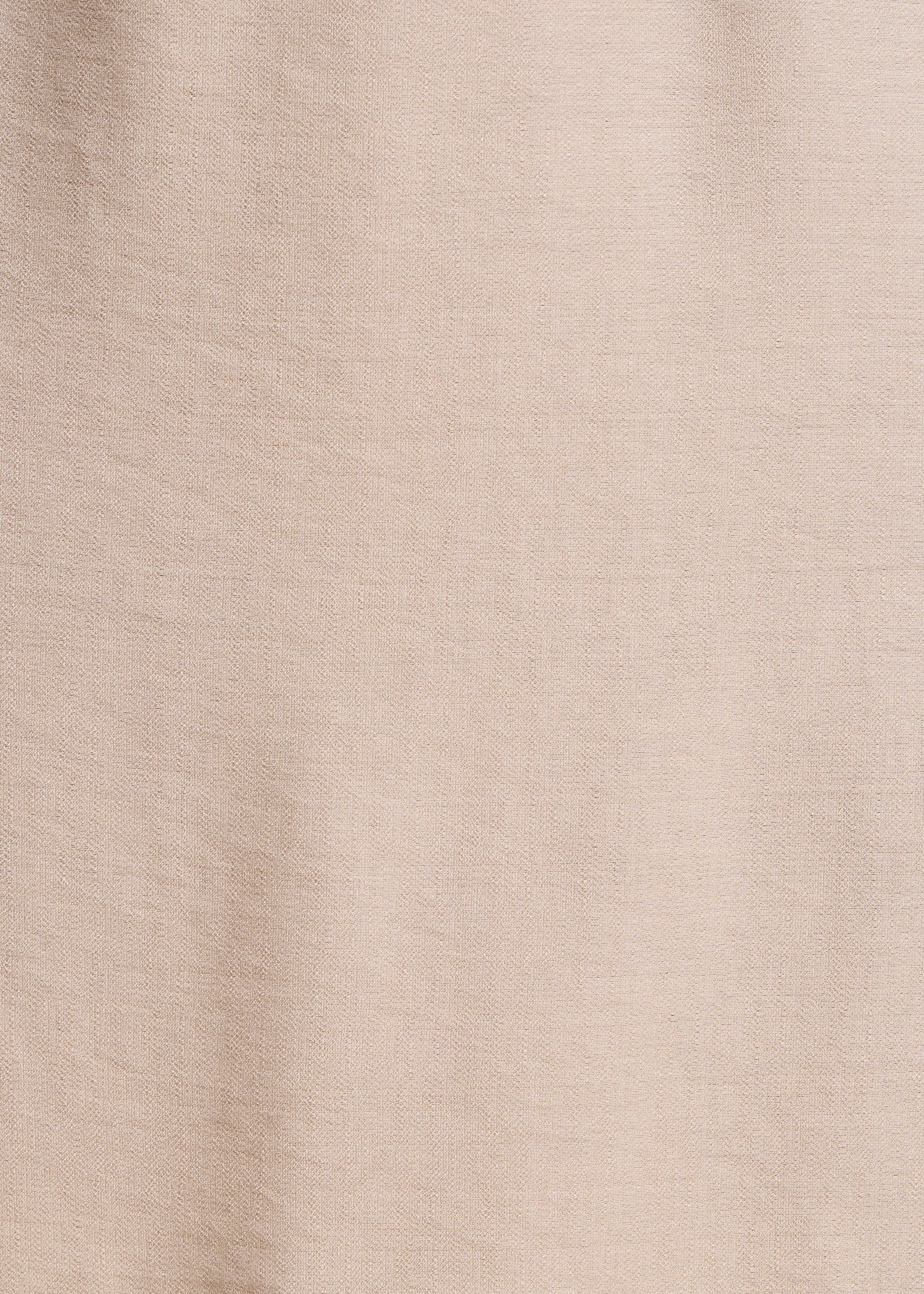 Abito lungo beige con cintura e maniche corte