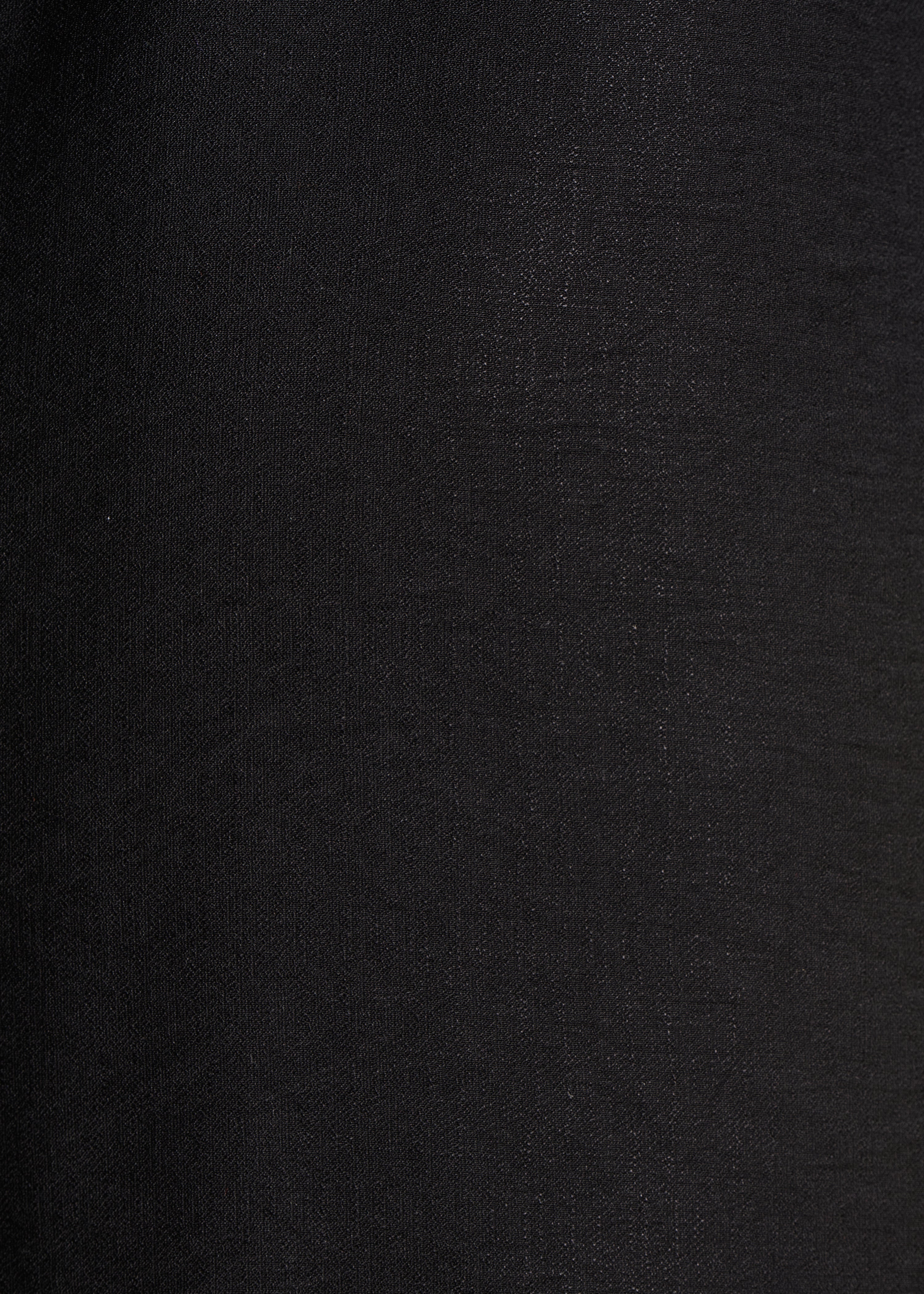 Black short dress with long sleeves