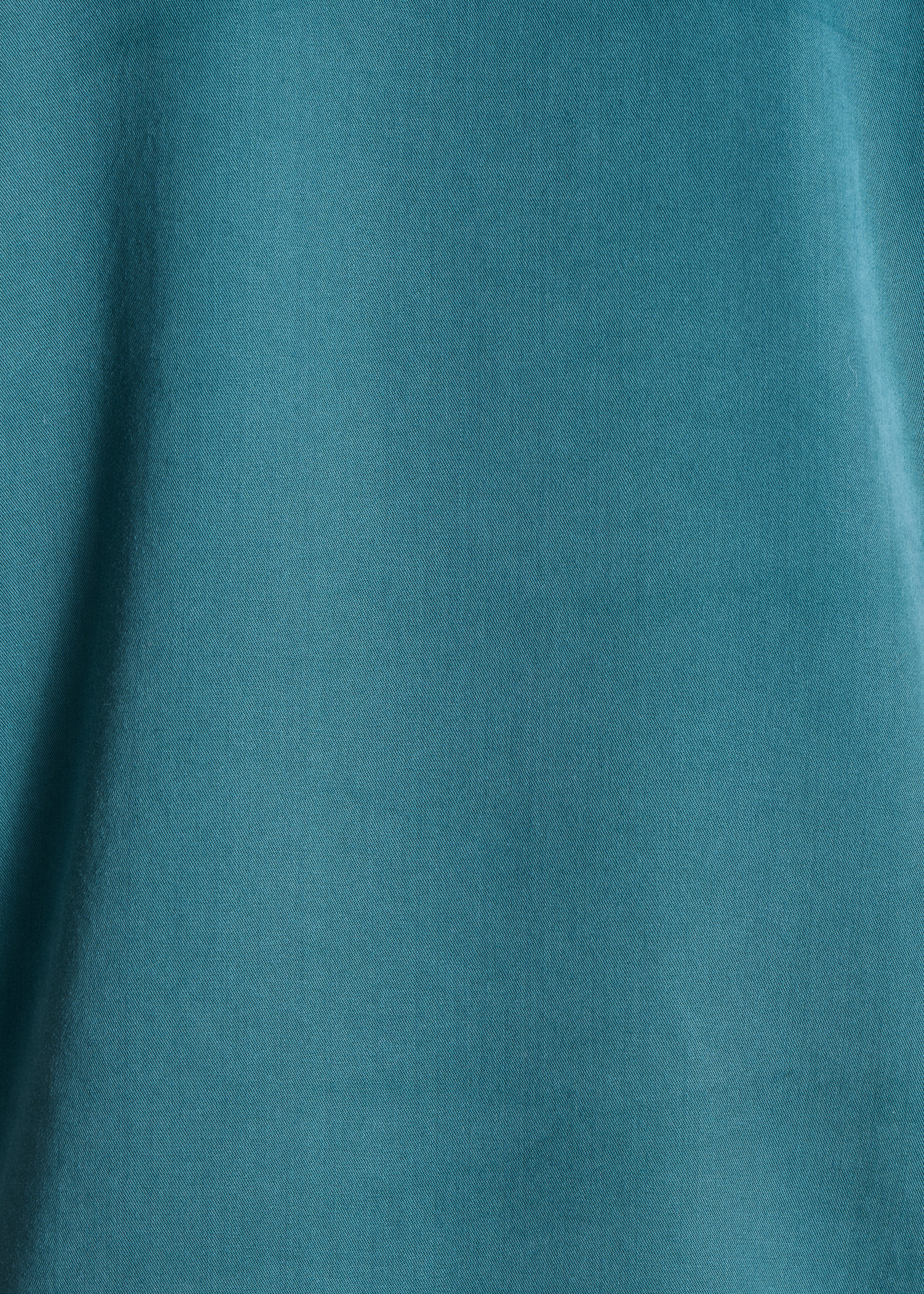Petrol blue short-sleeve lyocell top