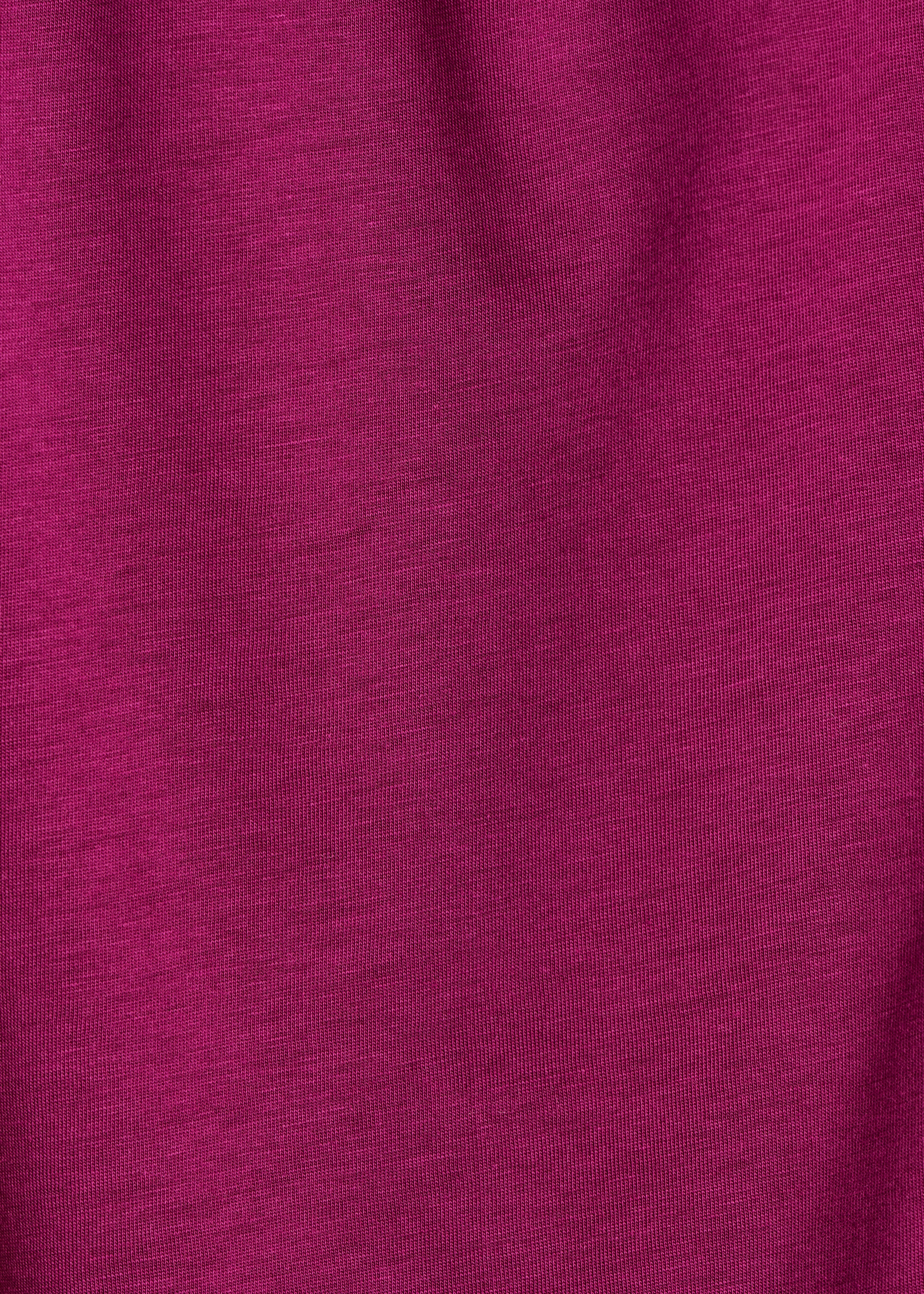 T-shirt fluida viola in lyocell e cotone
