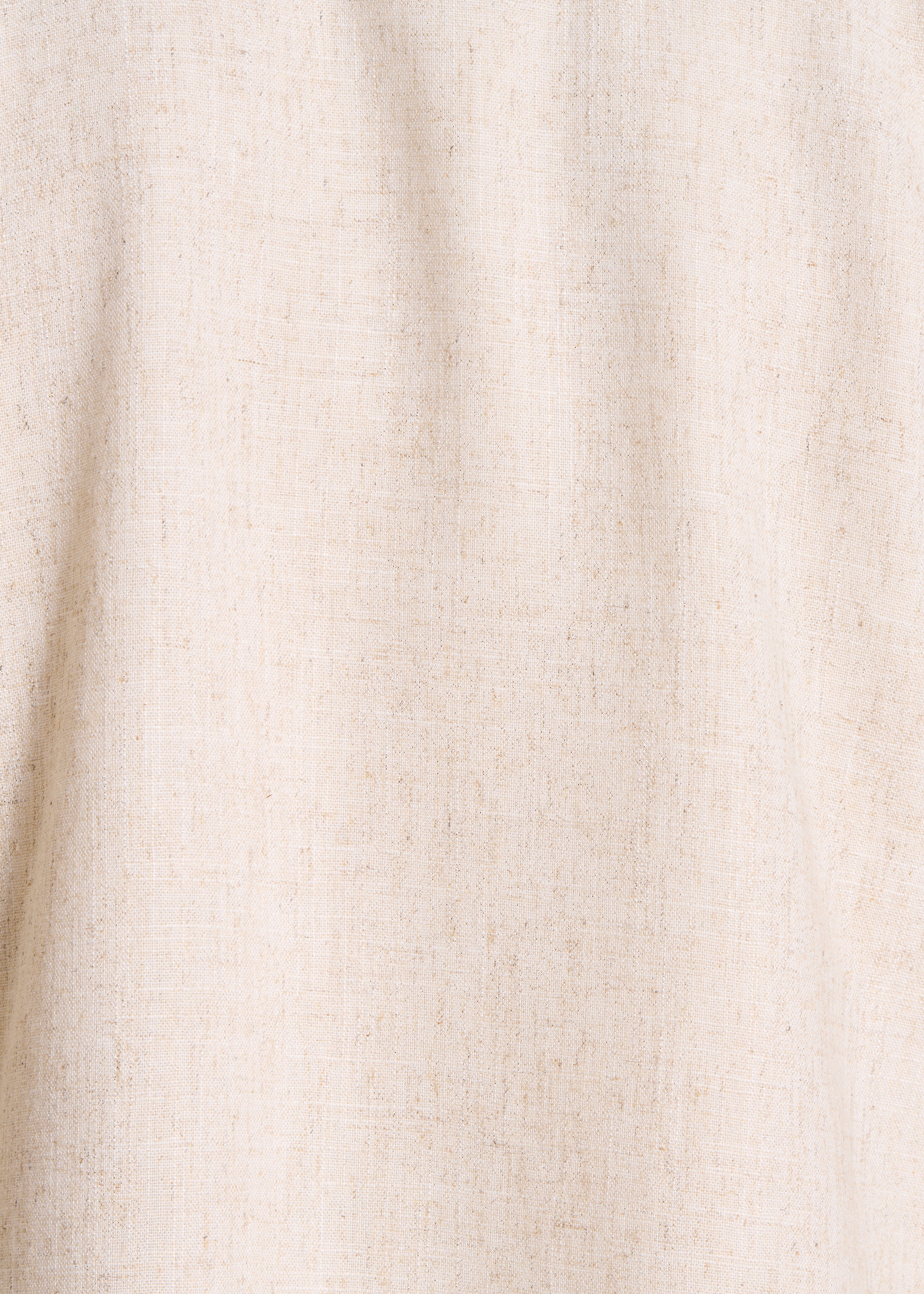 Offene kurze Jacke in schimmerndem Beige mit 3/4-Ärmeln