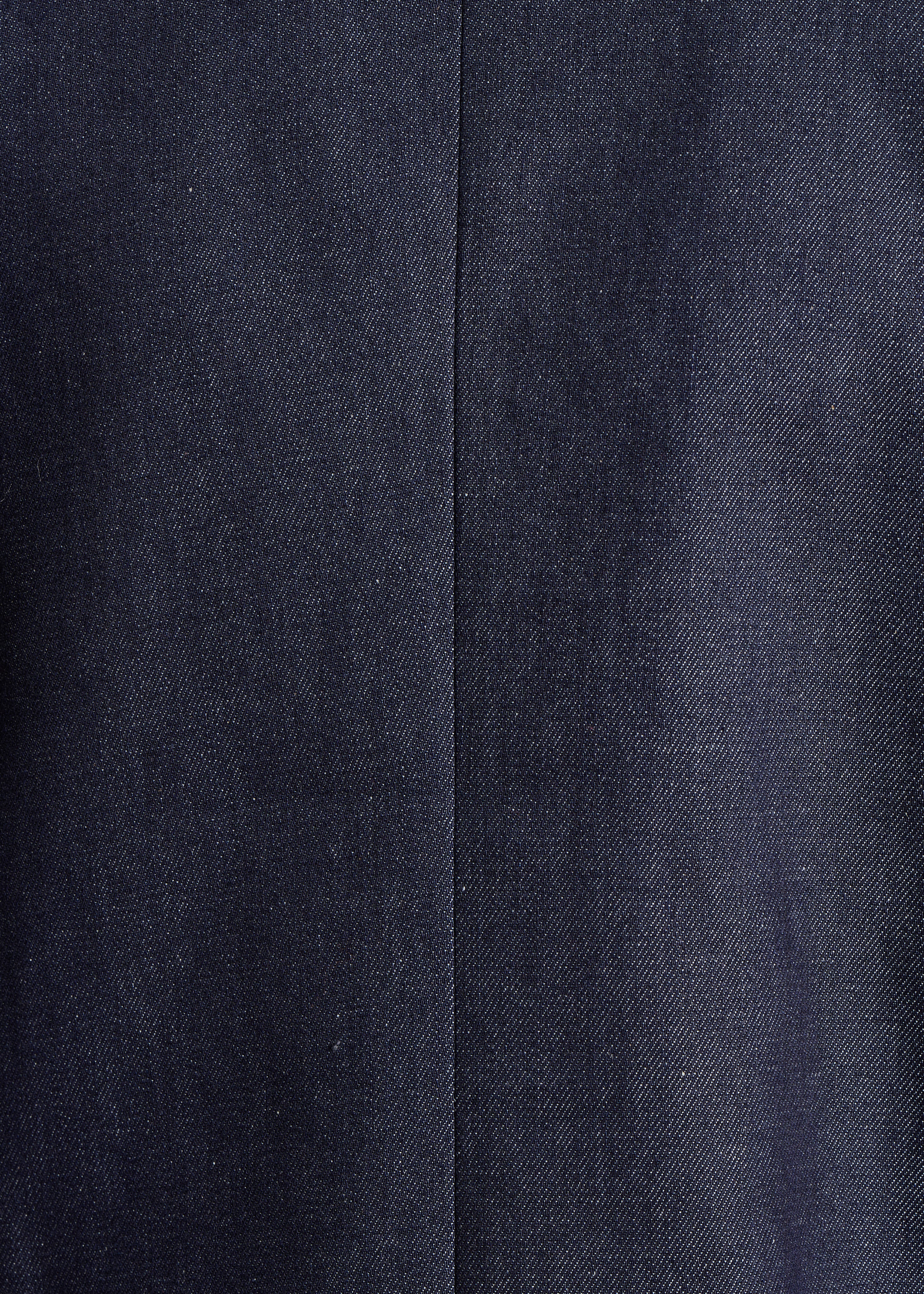 Raw denim cropped jacket
