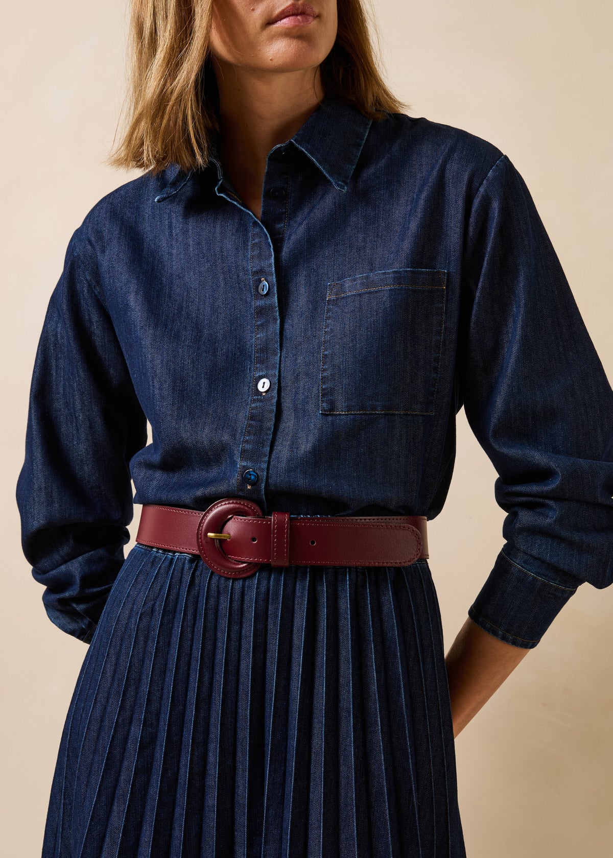 Ceinture bordeaux - Grow